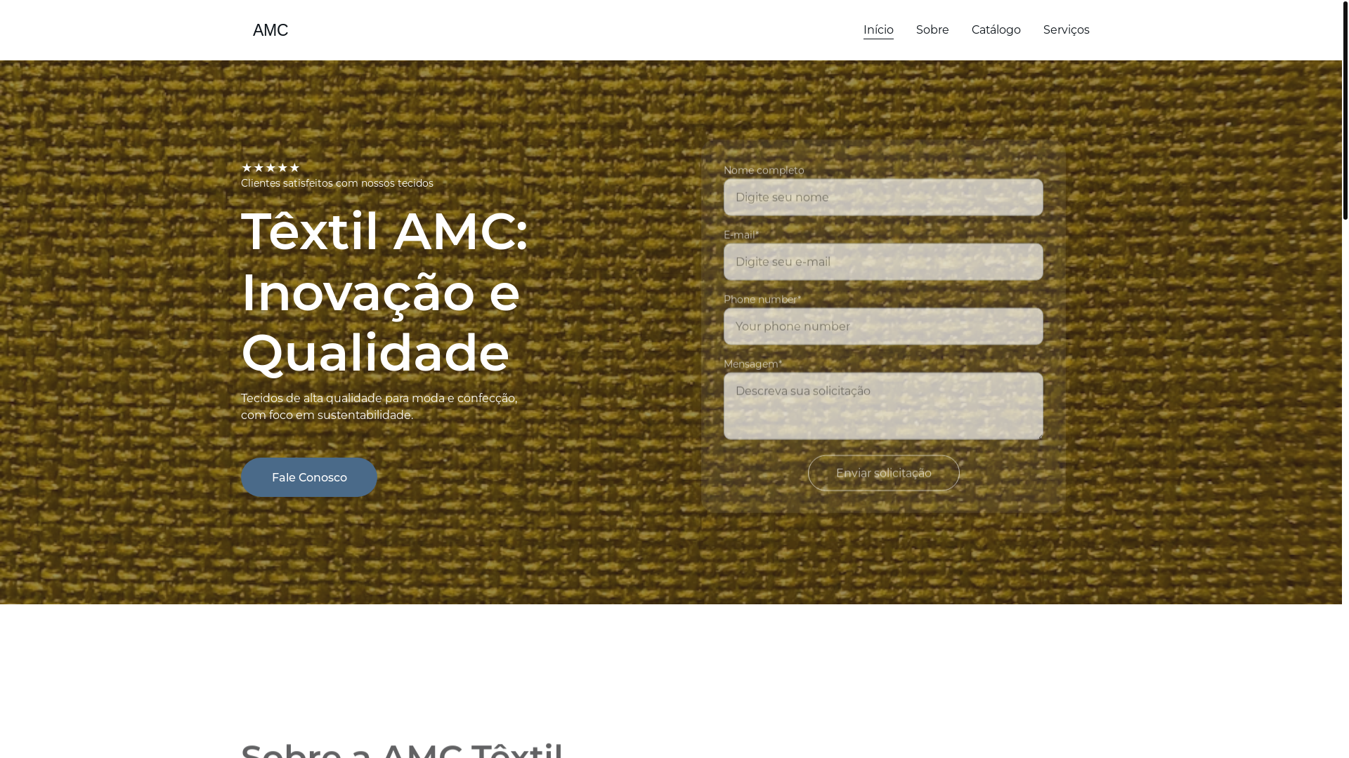 website screenshot of https://amctestwl.com/