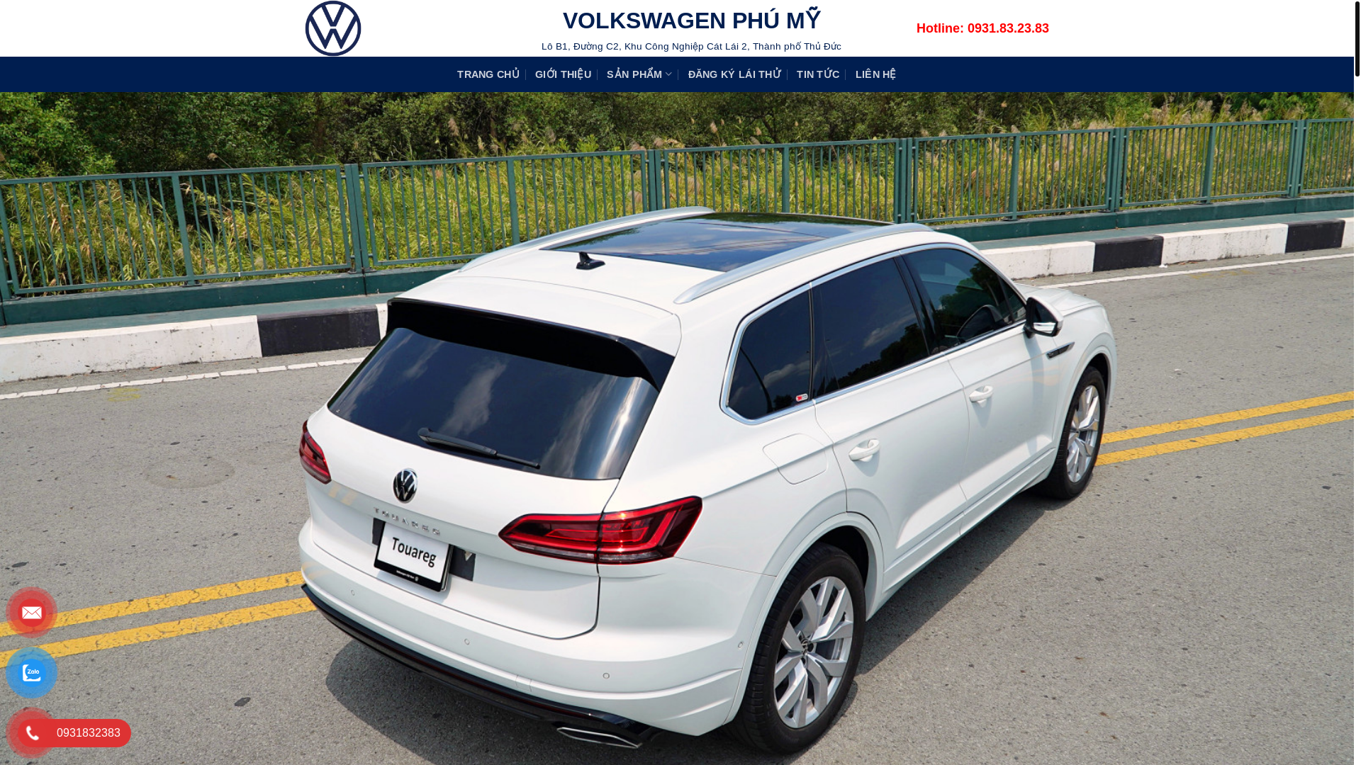 website screenshot of https://vwphumyhung.com.vn/