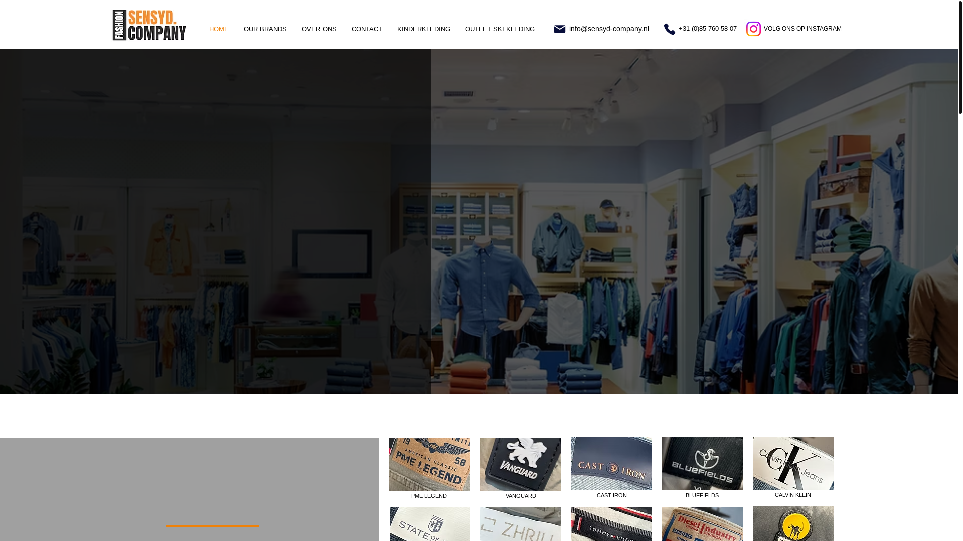 website screenshot of https://sensyd-company.nl/