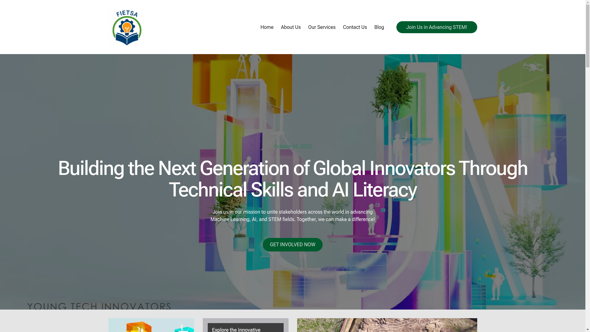 website screenshot of https://fietsa.org/