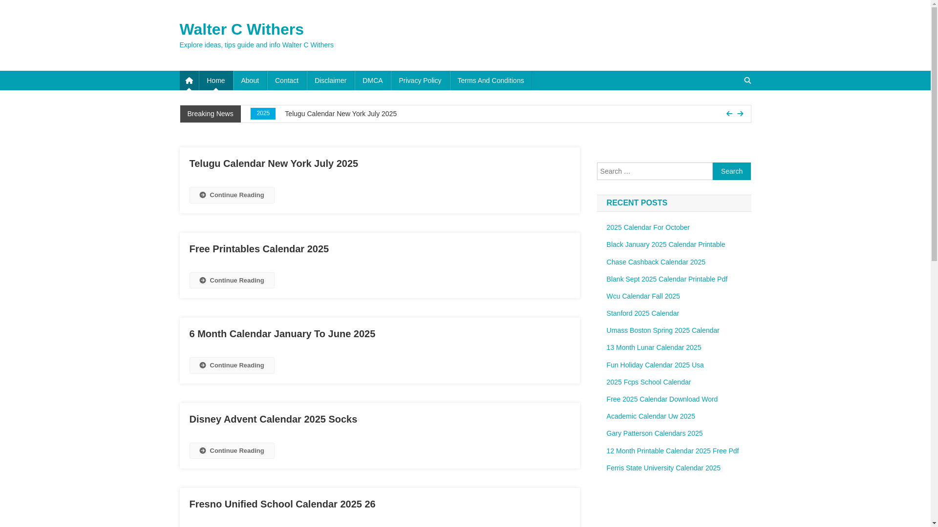 website screenshot of https://waltercwithersc.pages.dev/
