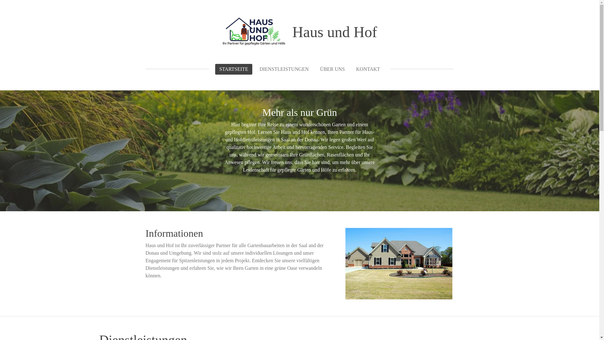 website screenshot of https://hausundhof-bayern.de/