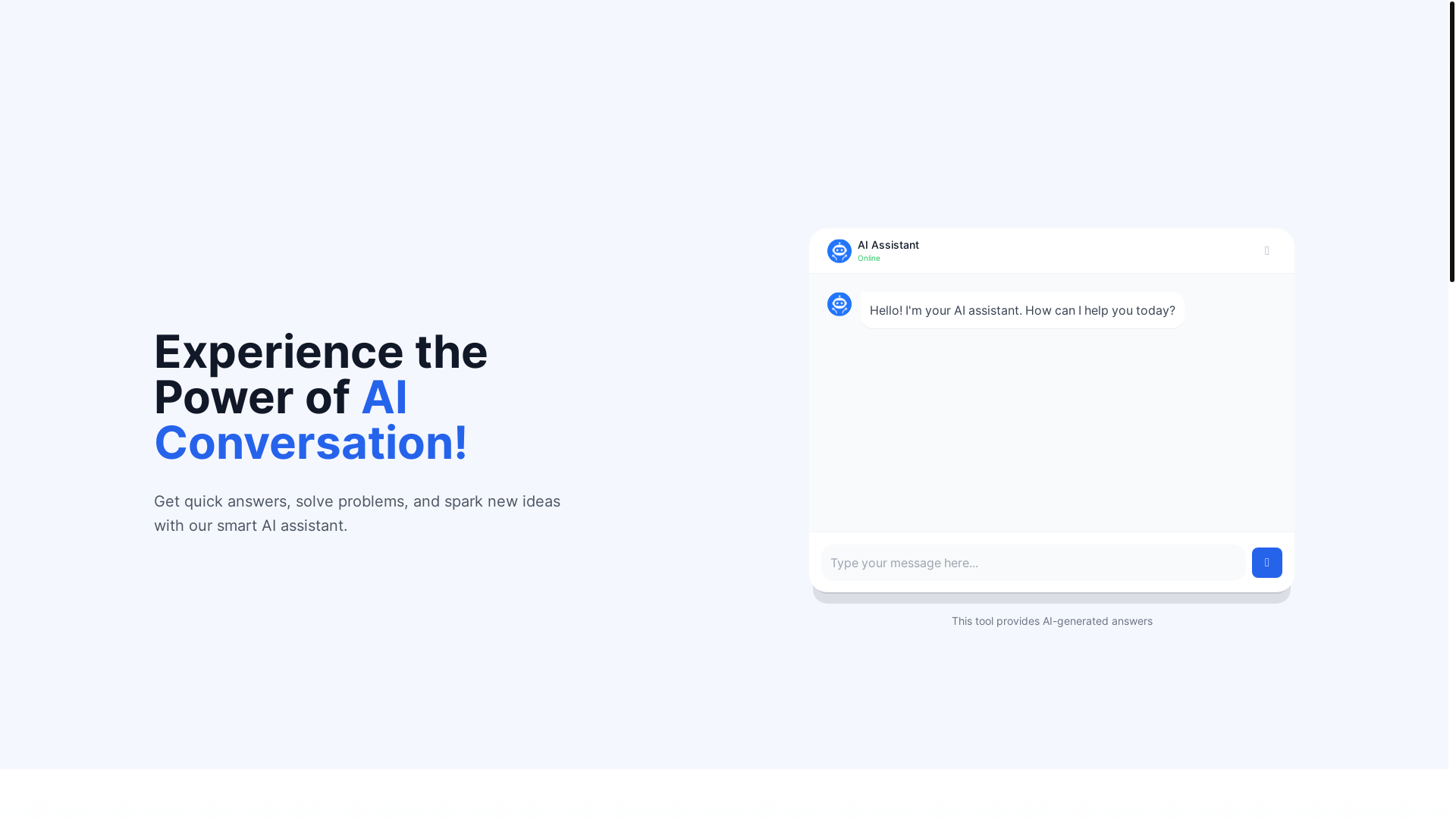 website screenshot of https://asksmartai-prod.pages.dev/