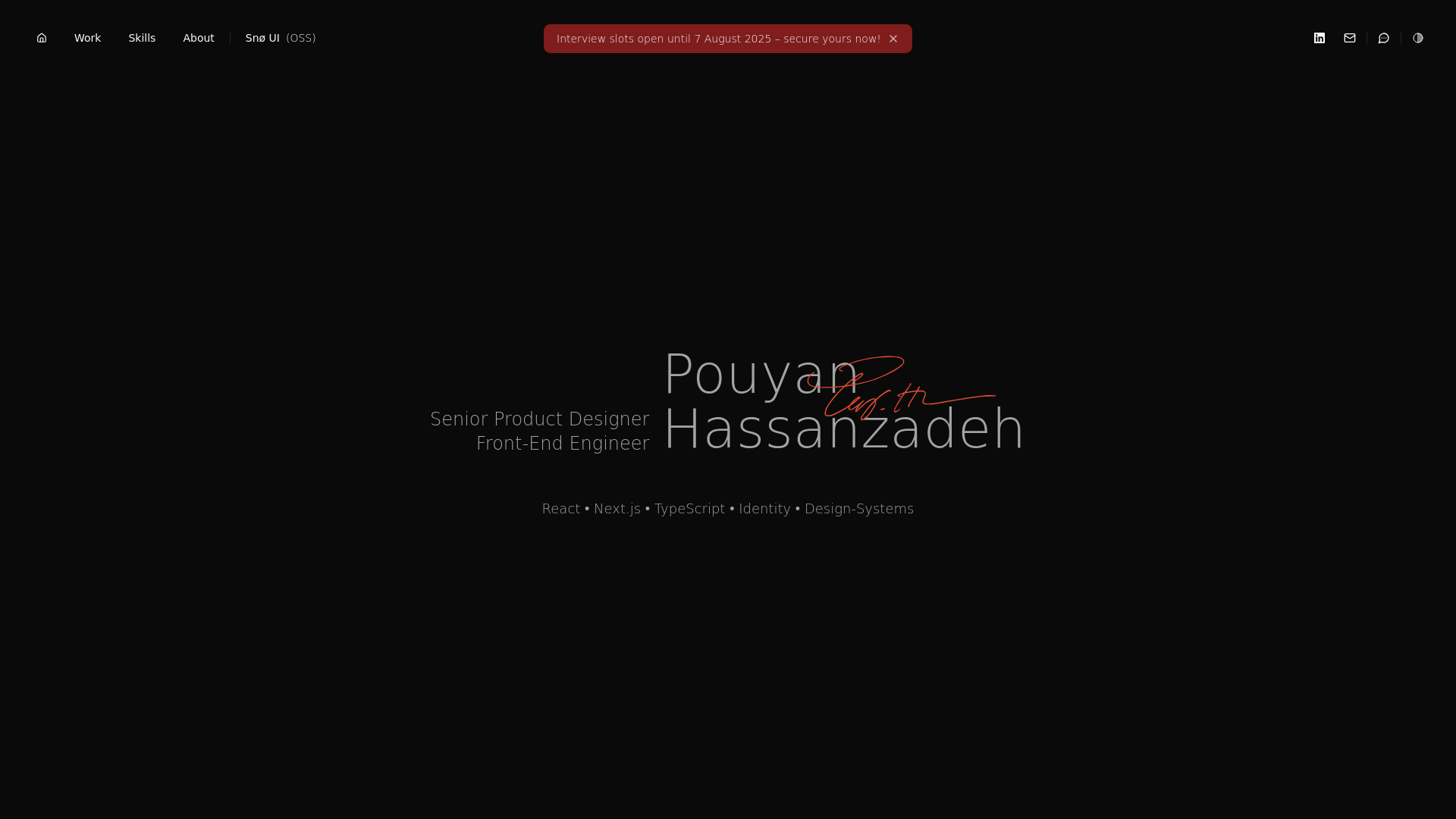website screenshot of https://pouyanhz-com.pages.dev/