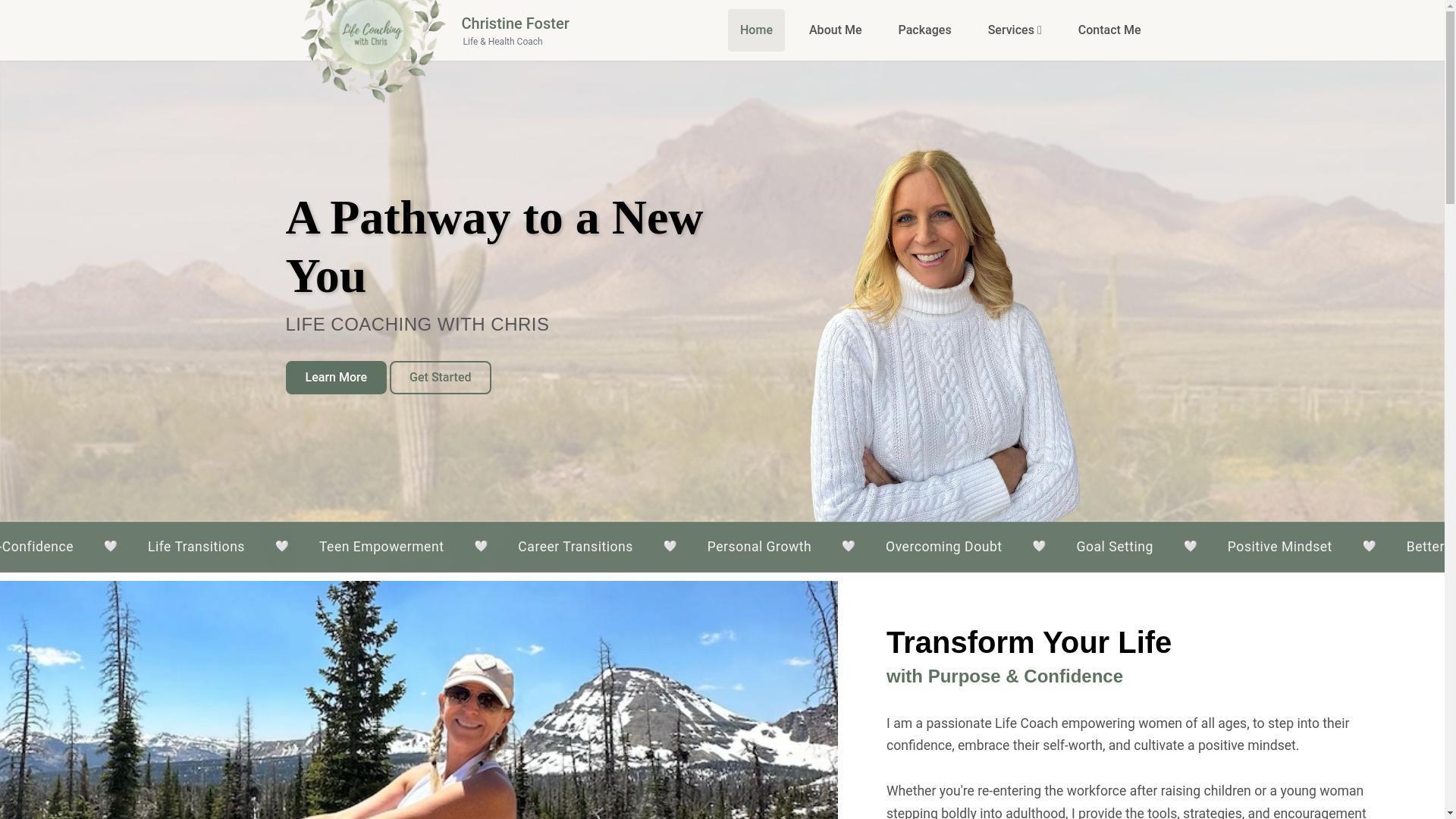 website screenshot of https://life-coach-arf.pages.dev/