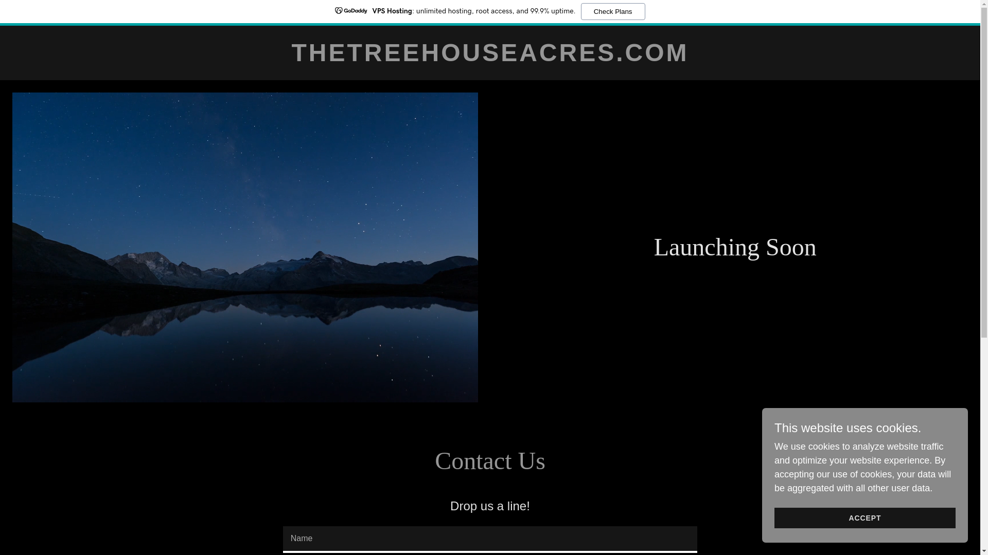 website screenshot of https://thetreehouseacres.com/