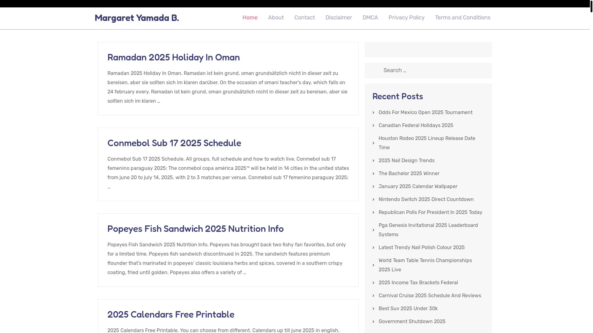 website screenshot of https://margaretyamadab.pages.dev/