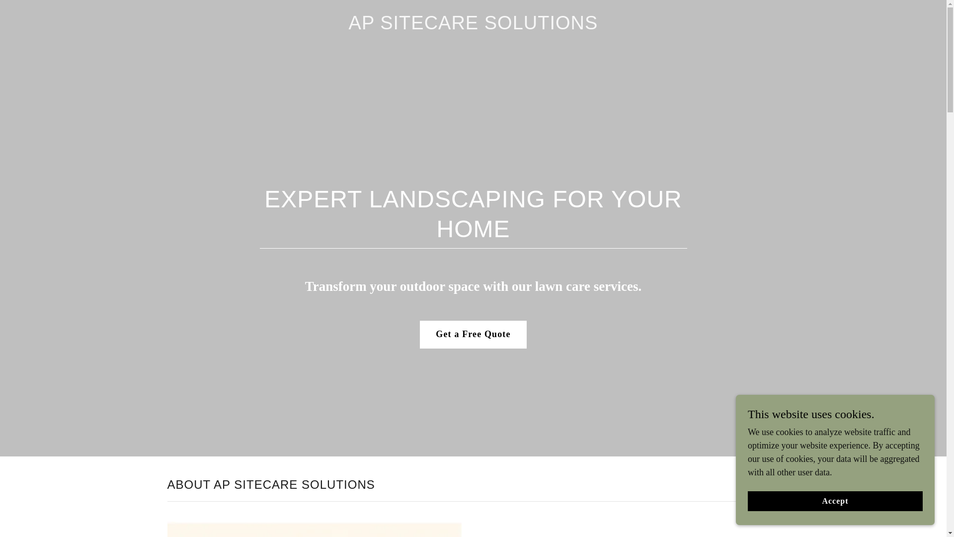 website screenshot of https://apsitecare.com/