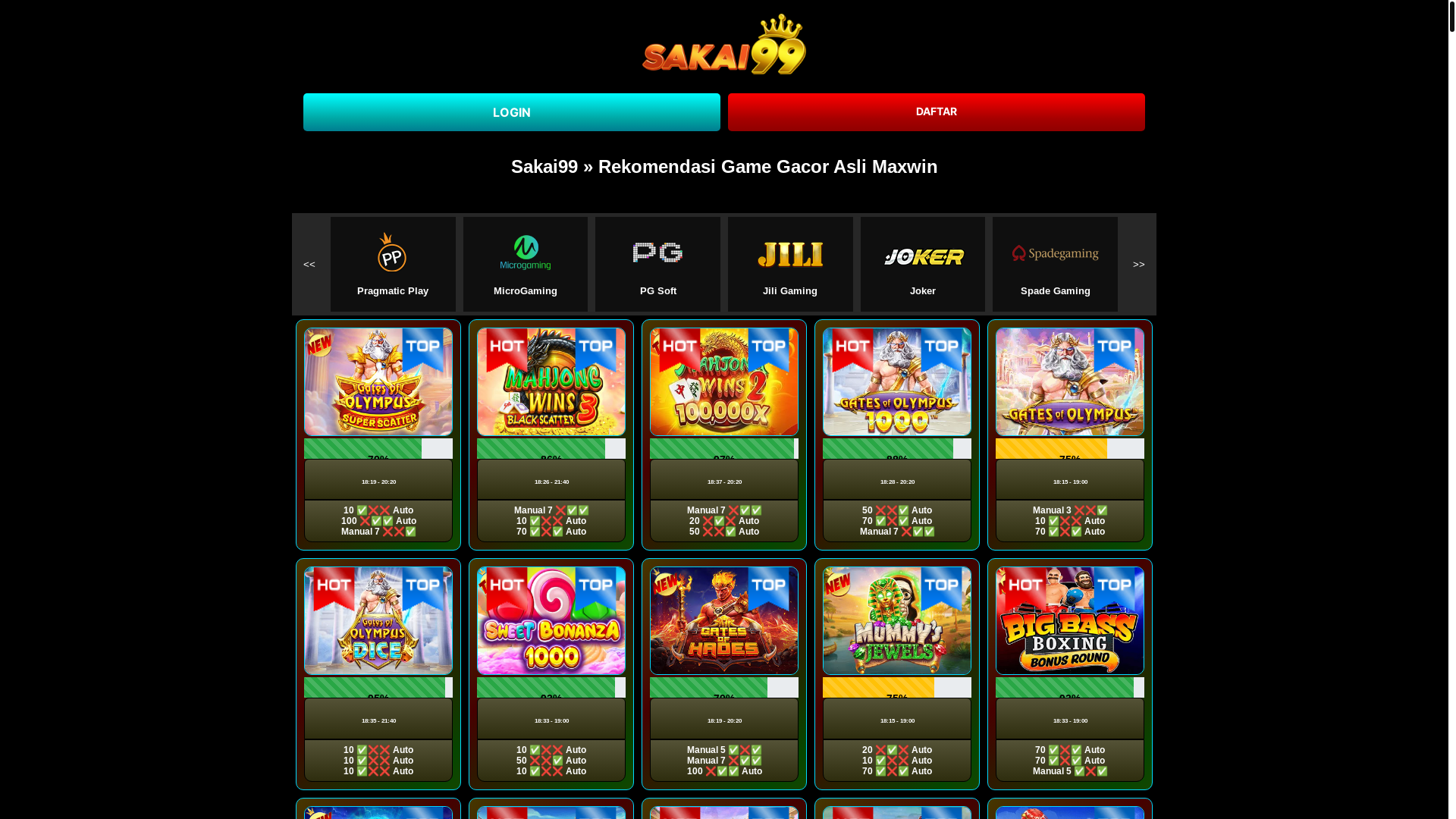 website screenshot of https://gamesakai99ac.com/