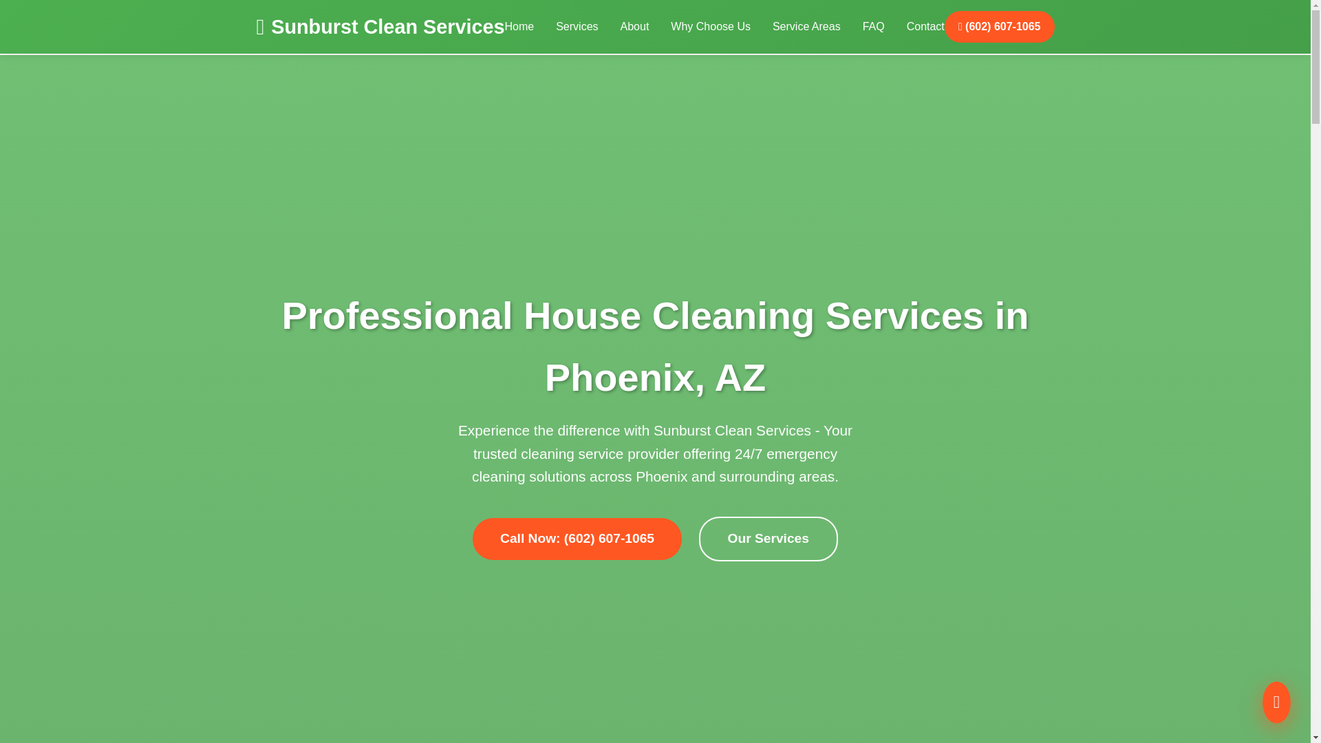 website screenshot of https://sunburstcleanservices.pages.dev/
