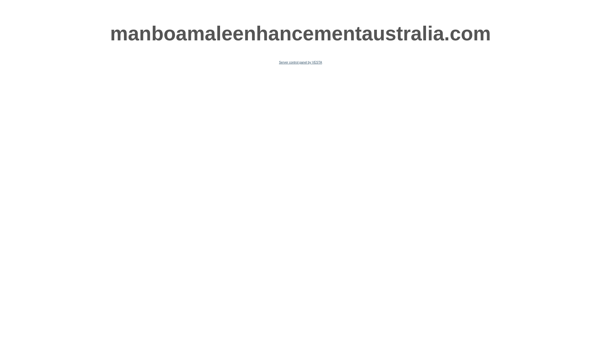 website screenshot of https://manboamaleenhancementaustralia.com/