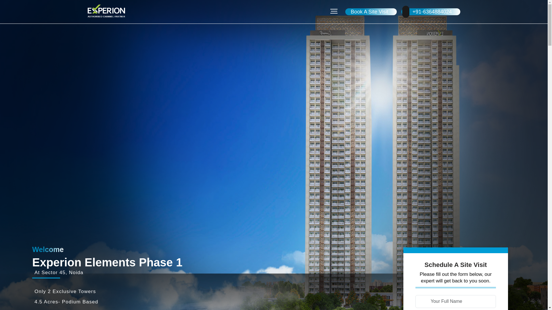 website screenshot of https://experion-elementsnoida-in.pages.dev/