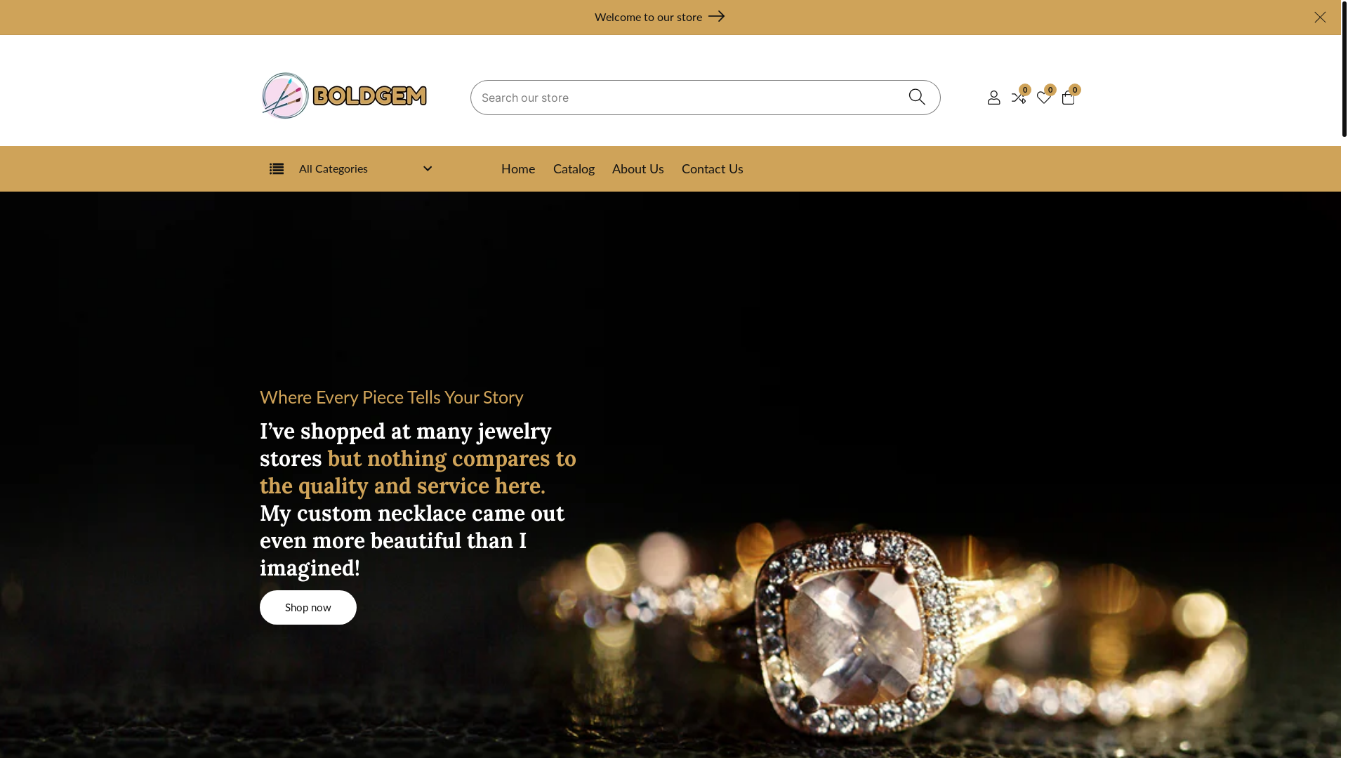 website screenshot of https://boldgem.net/