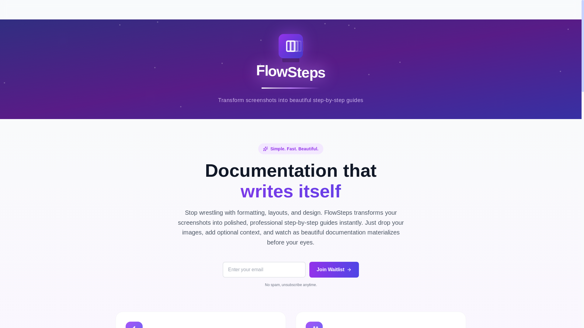 website screenshot of https://flow-steps.com/