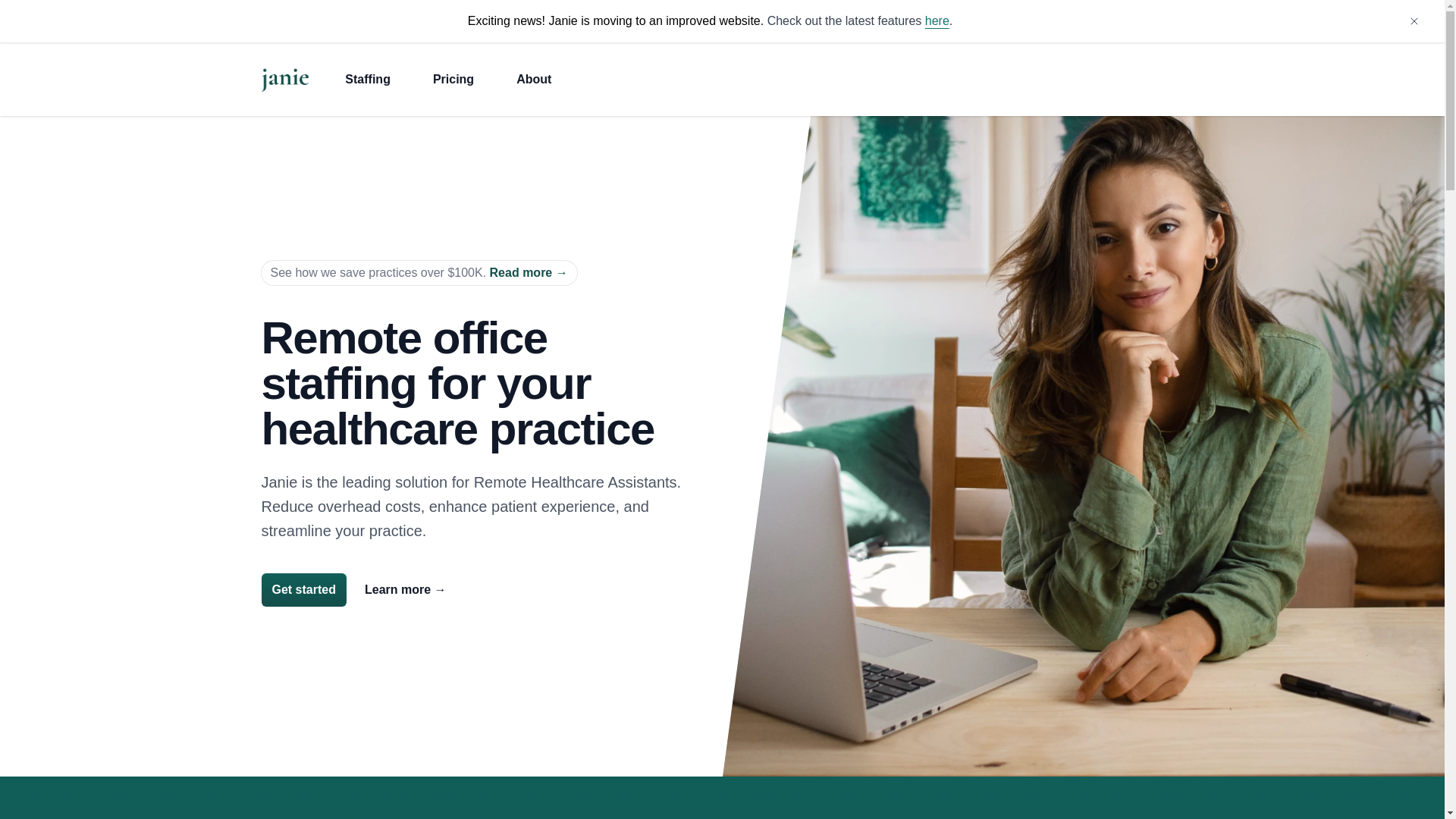 website screenshot of https://janiehealth.pages.dev/