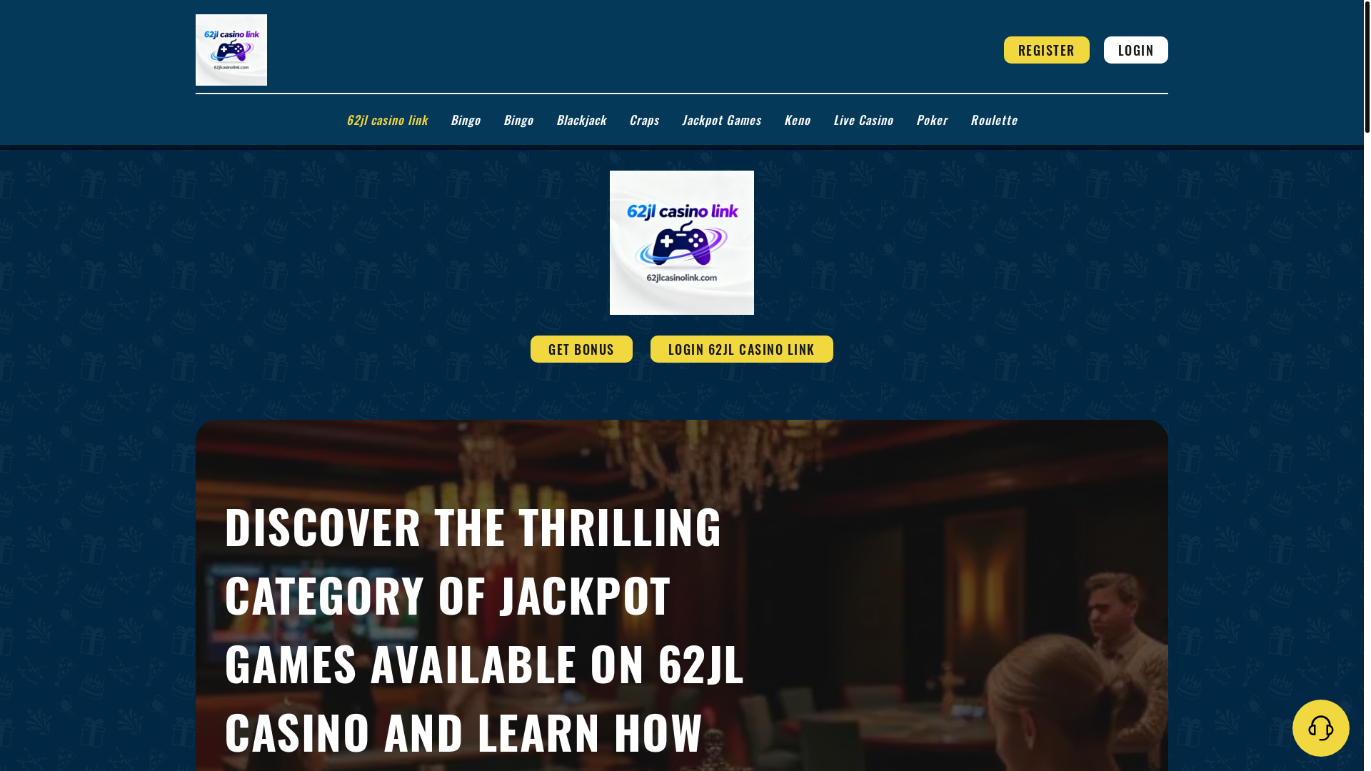 website screenshot of https://62jlcasinolink.com/