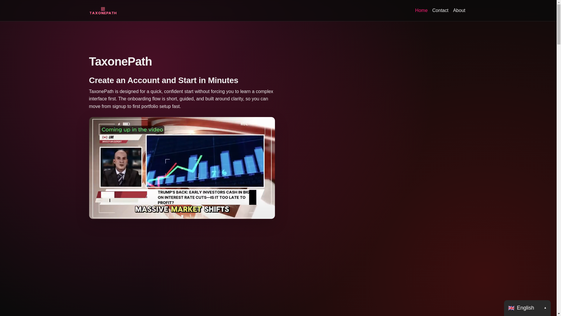 website screenshot of https://taxonepath.org/