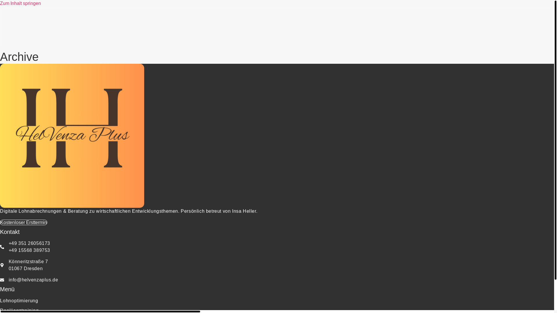 website screenshot of https://helvenzaplus.de/