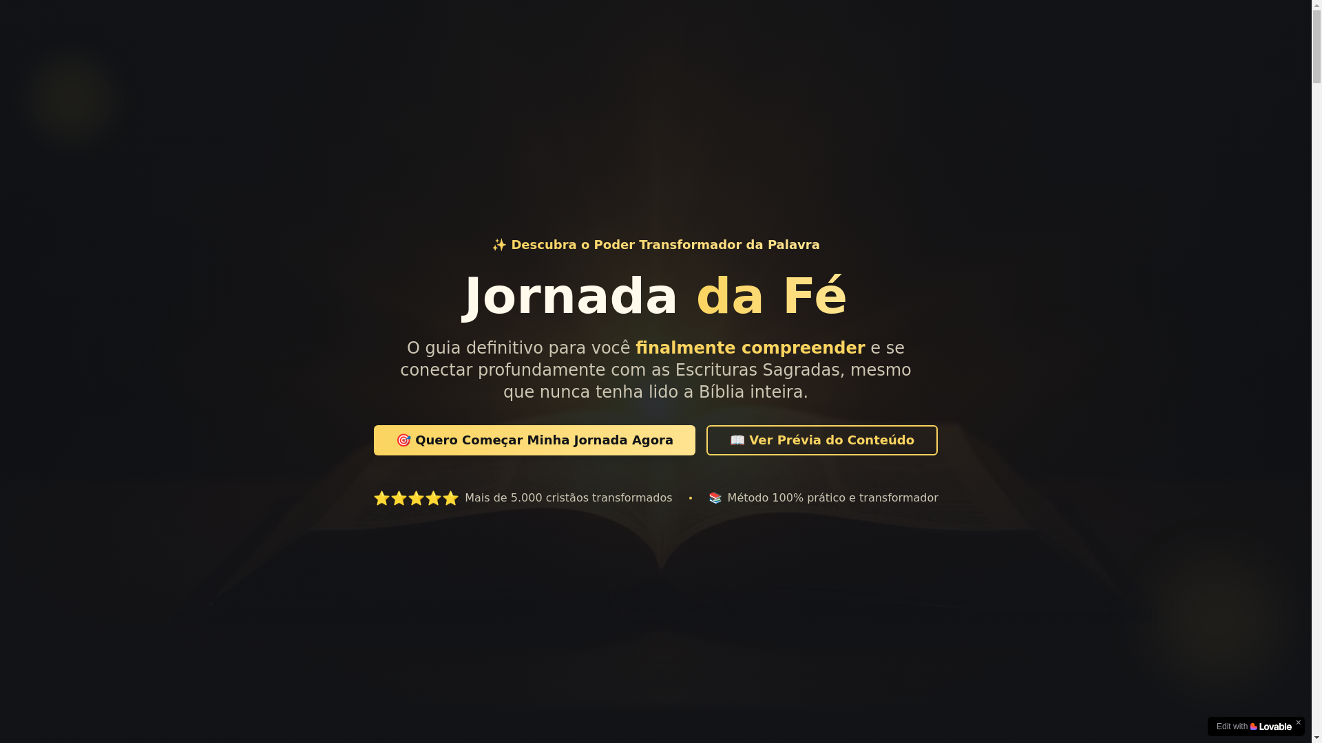 website screenshot of https://ebookjornadadafe.com.br/