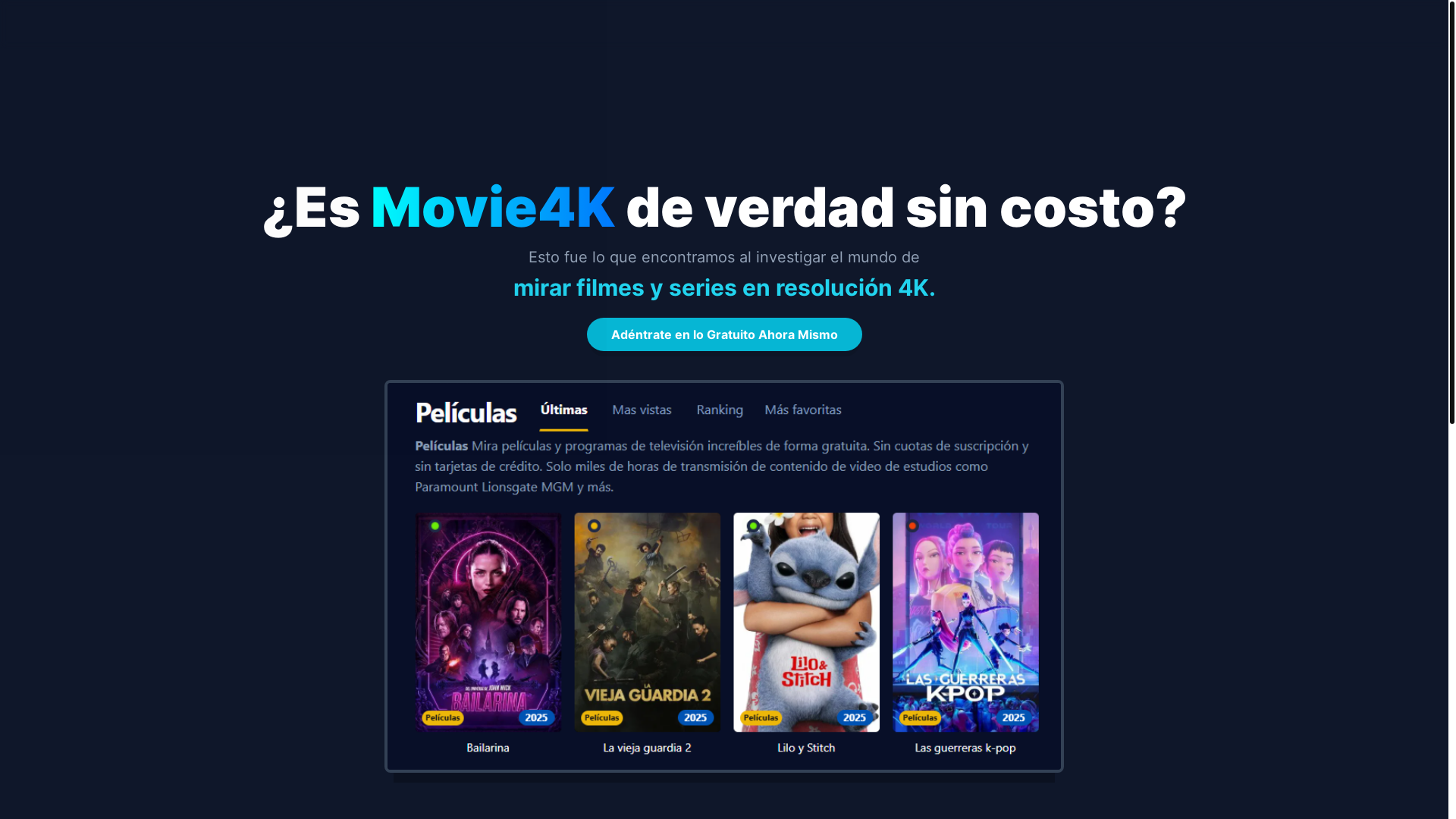 website screenshot of https://movie4k-1uc8.pages.dev/