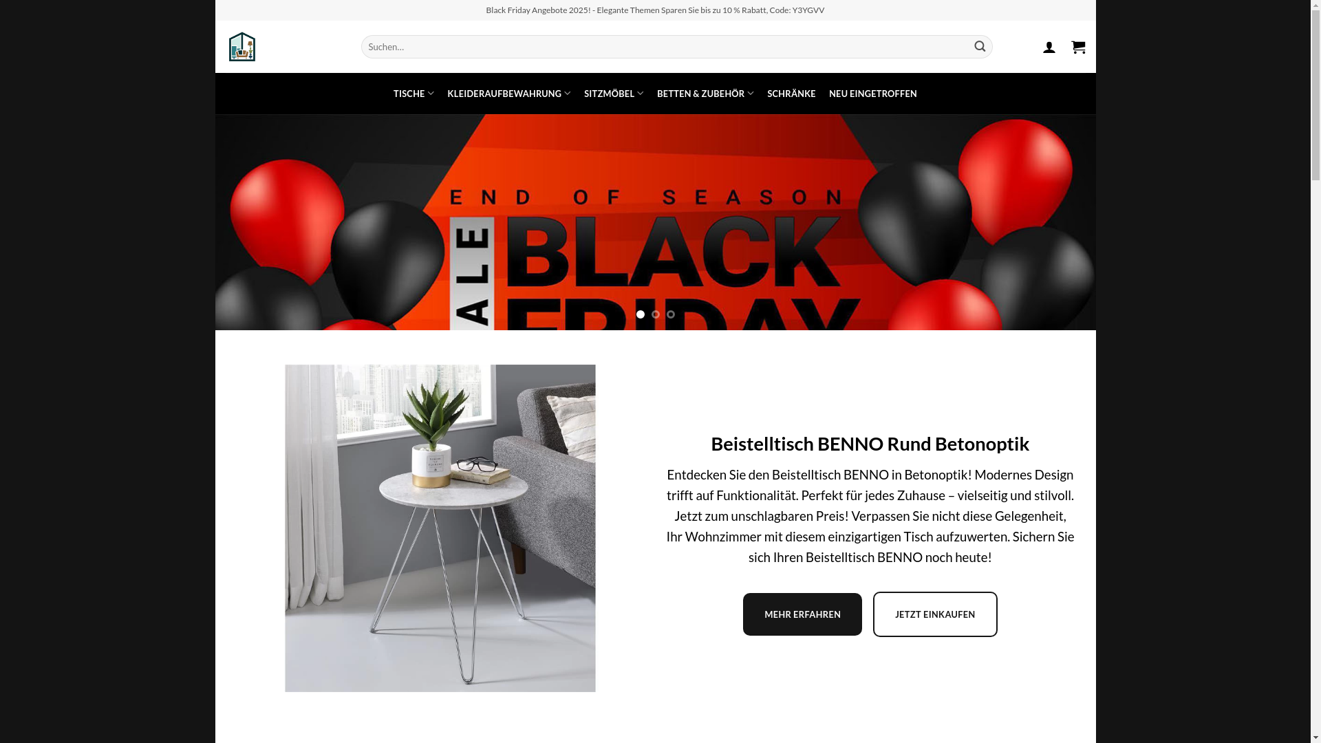 website screenshot of http://billigmobels.com/