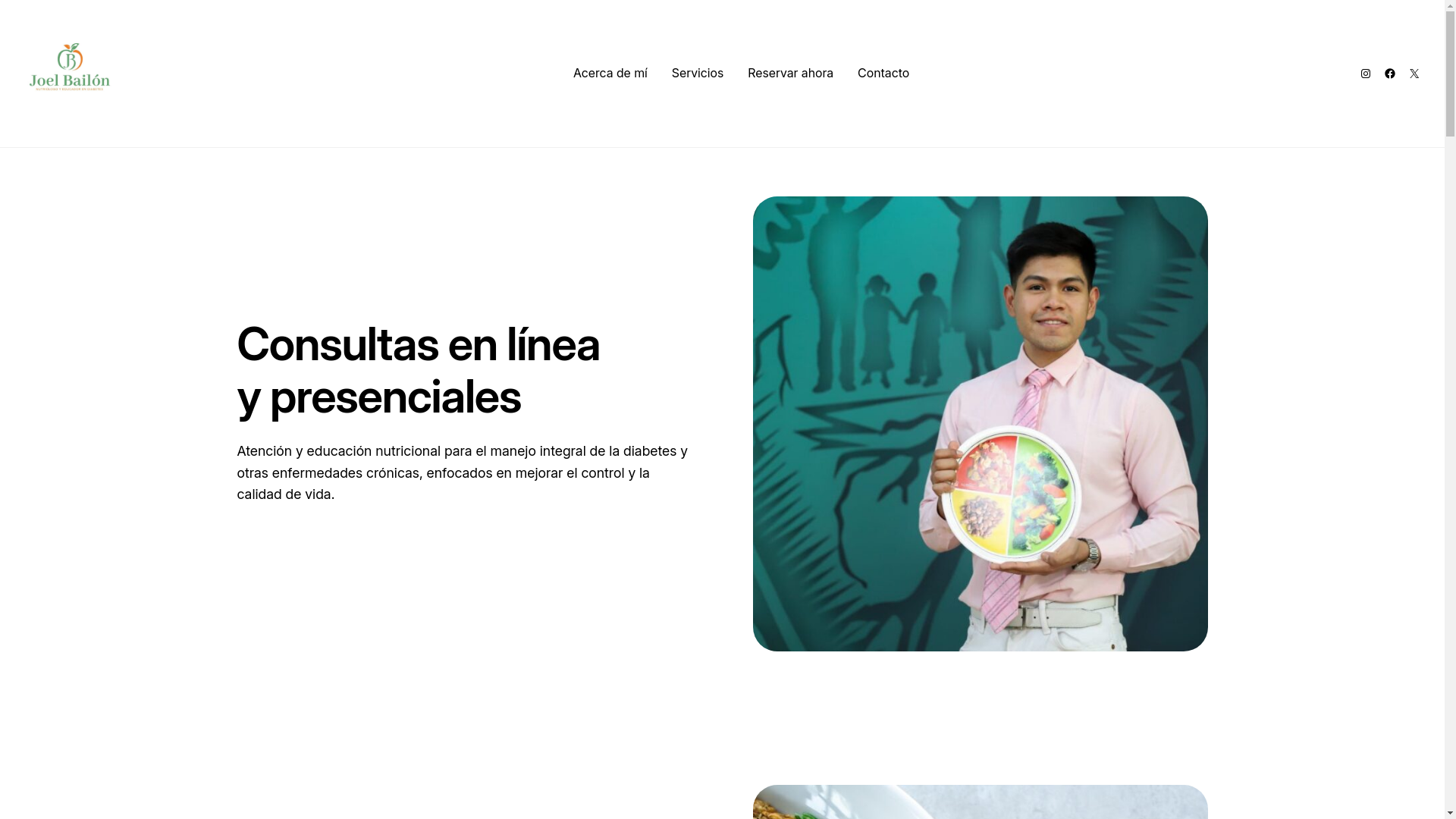 website screenshot of https://nutjoelbailon.com/