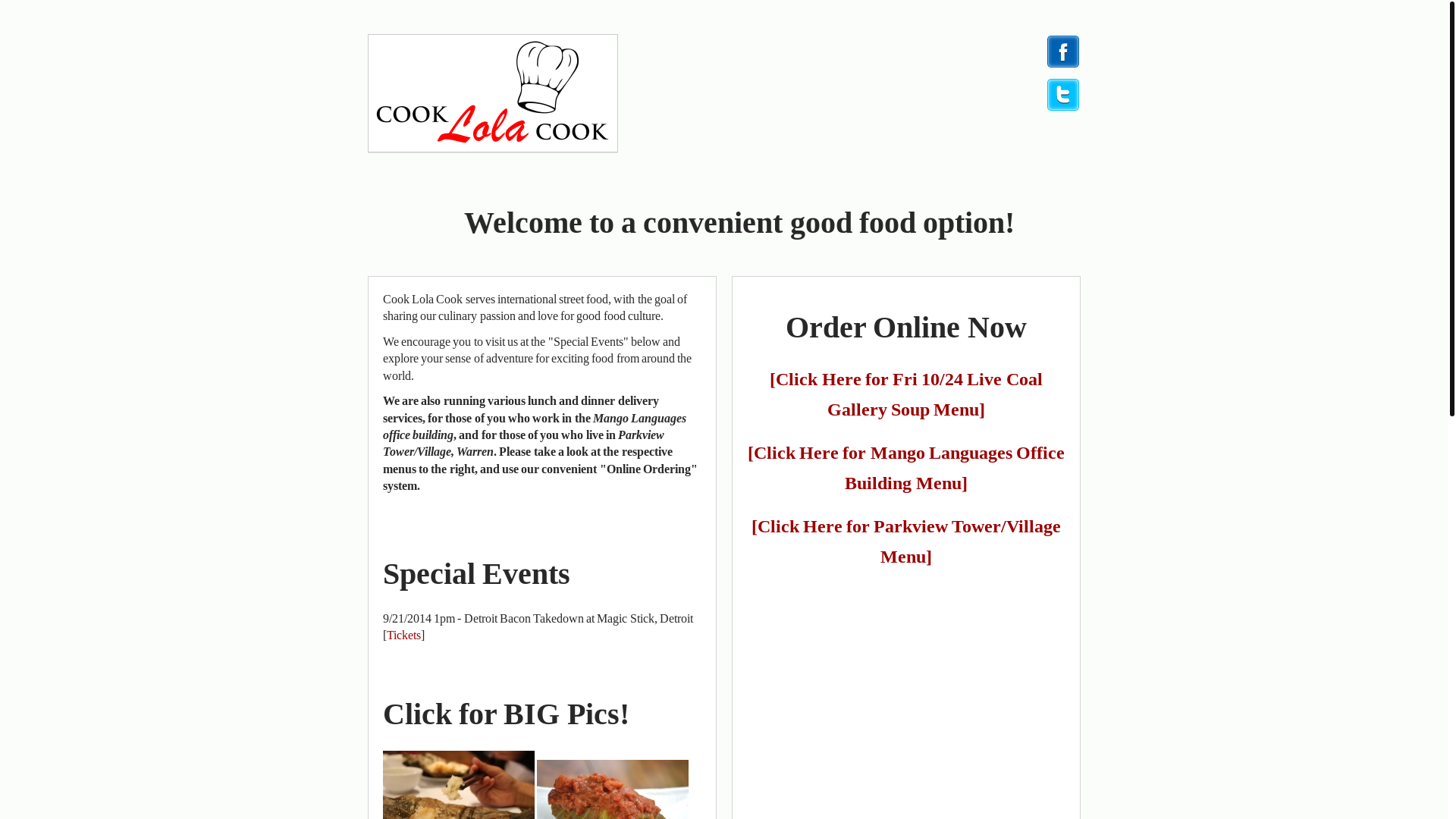 website screenshot of https://cooklolacook.com/