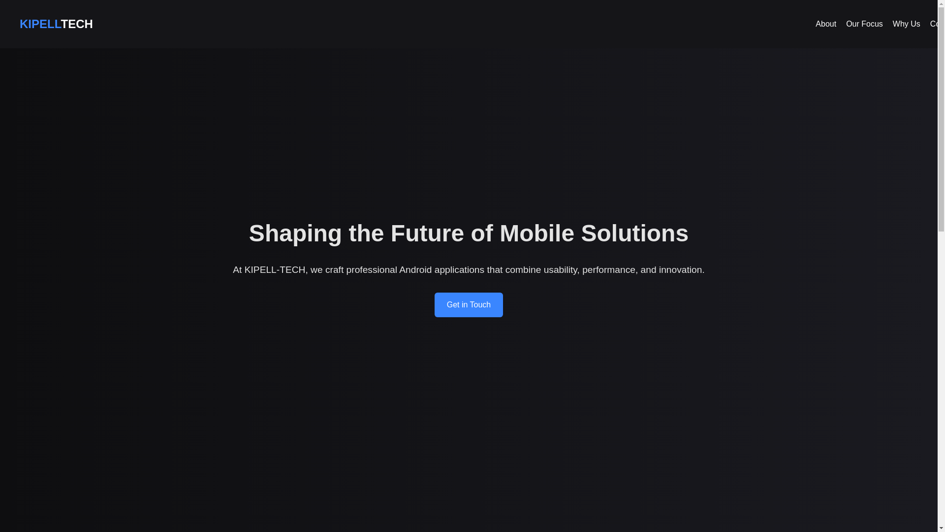 website screenshot of https://kipell-tech.site/