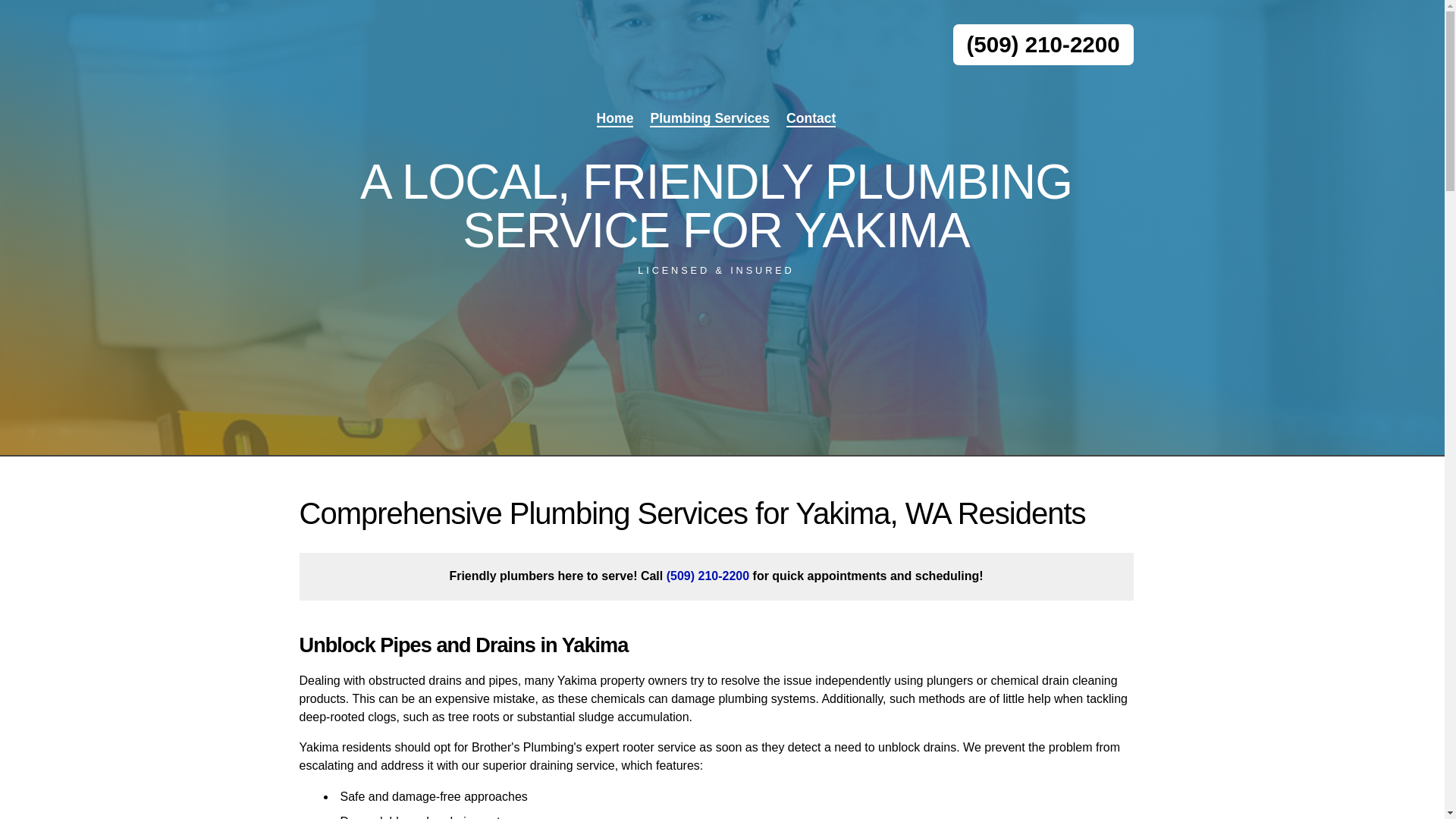website screenshot of https://yakima.pro/