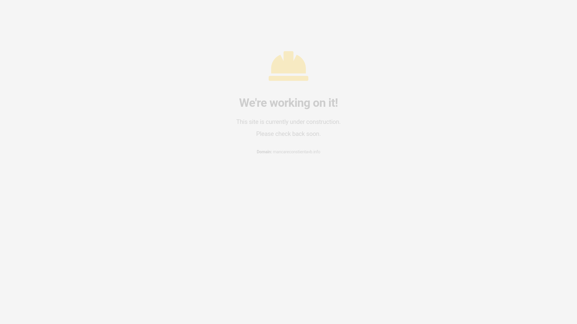 website screenshot of https://mancareconstientavb.info/