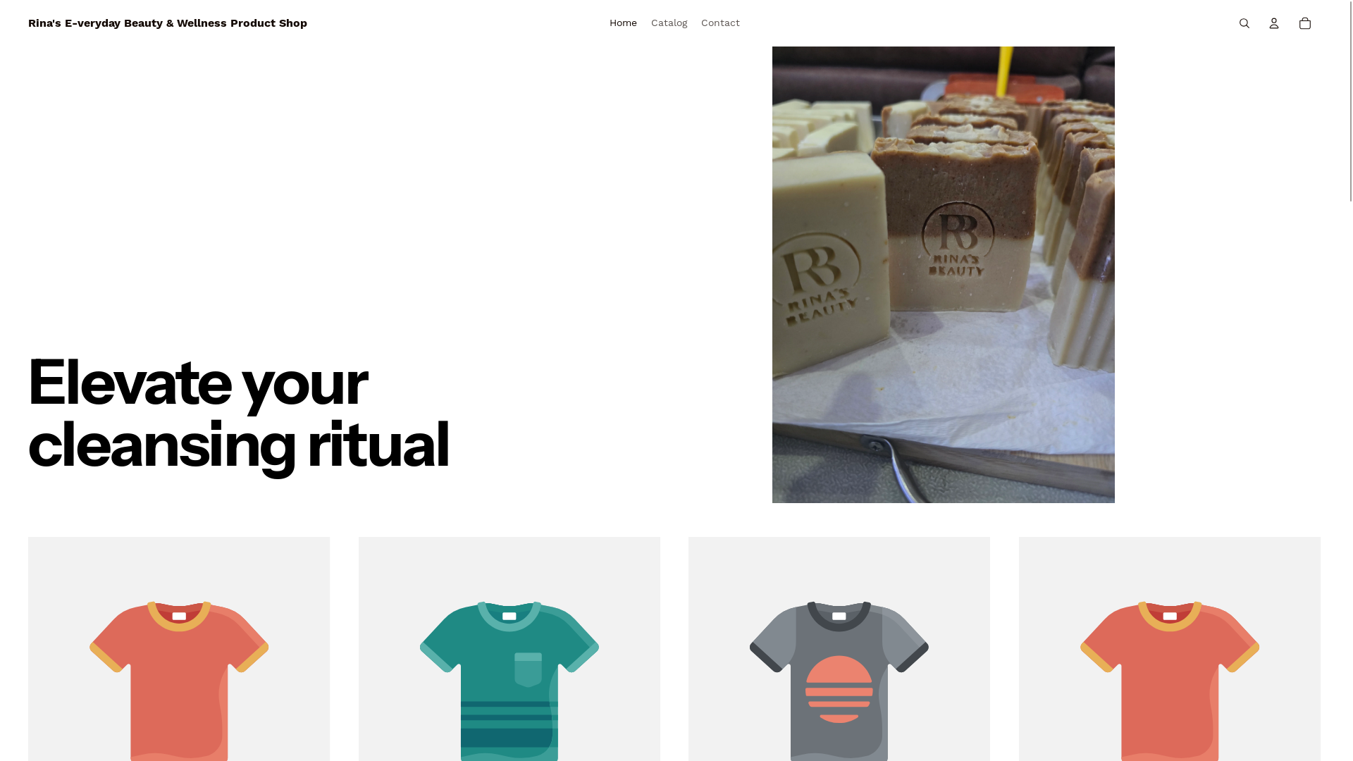 website screenshot of https://rinasbeautyph.com/