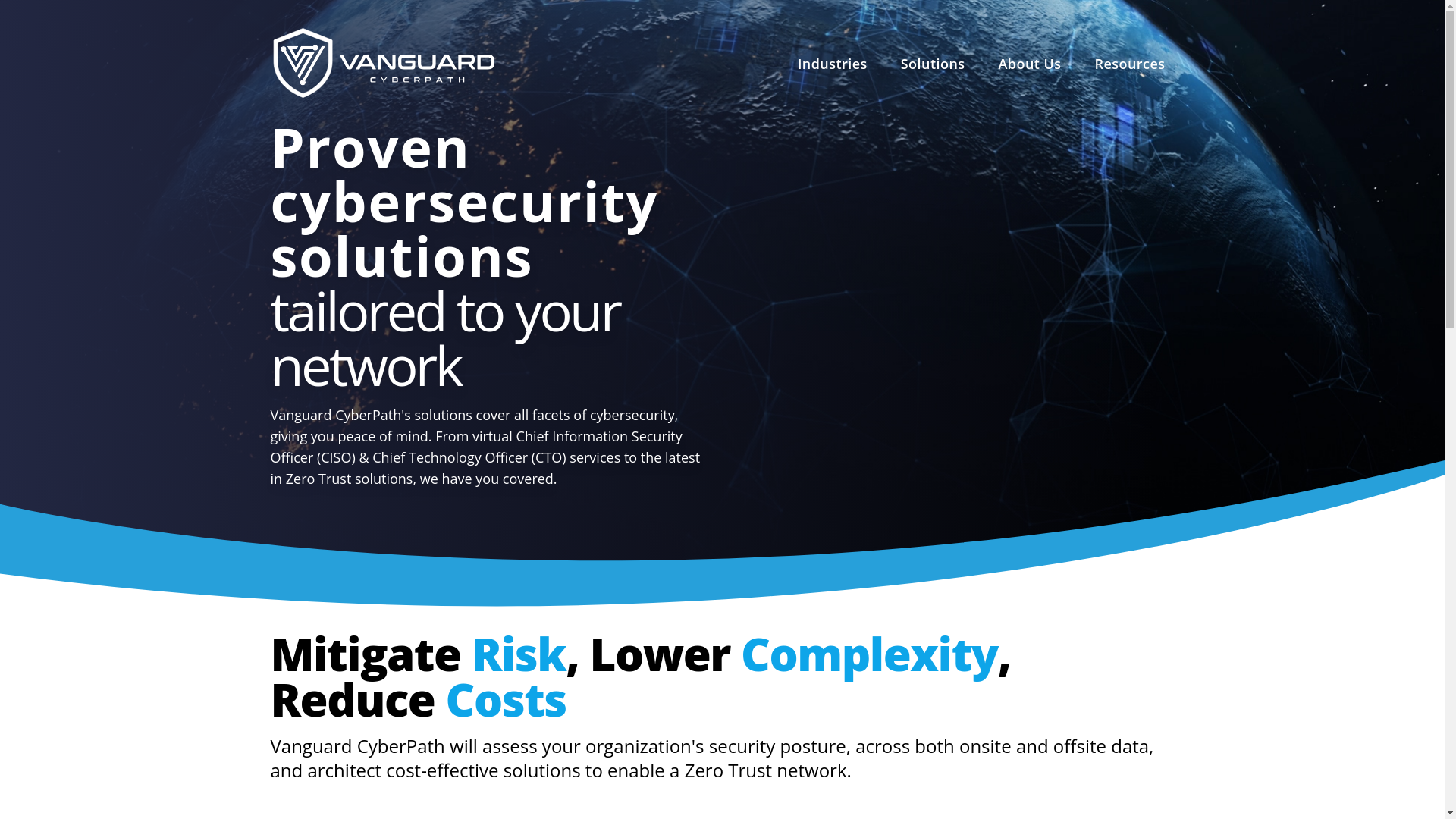 website screenshot of https://vtacyber.pages.dev/