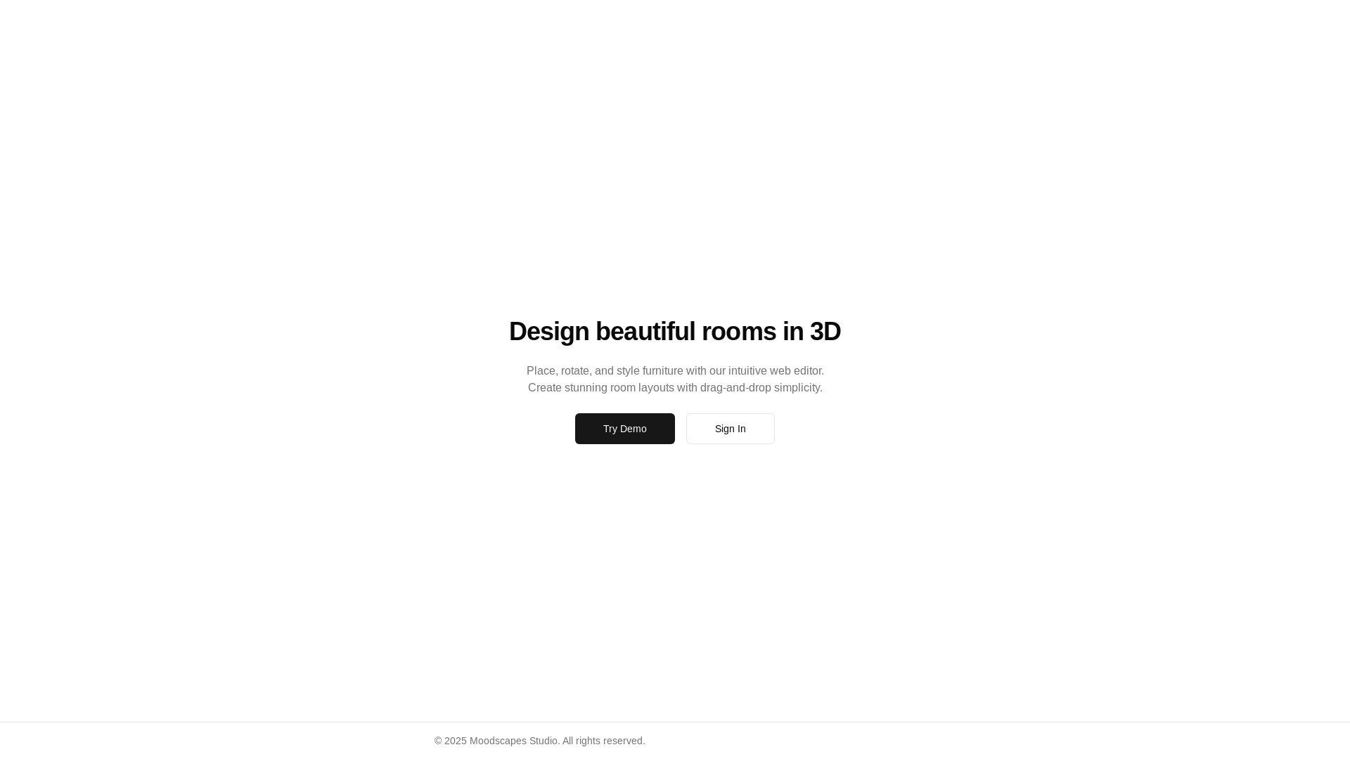website screenshot of https://moodscapes.xyz/