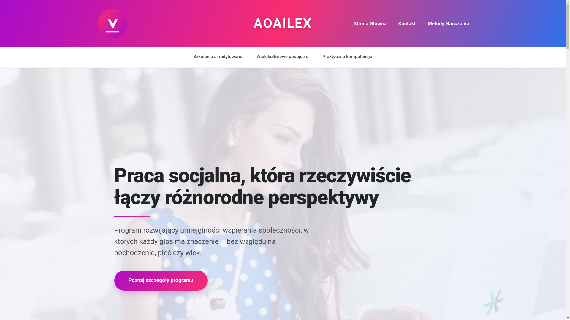 website screenshot of https://aoailex.online/