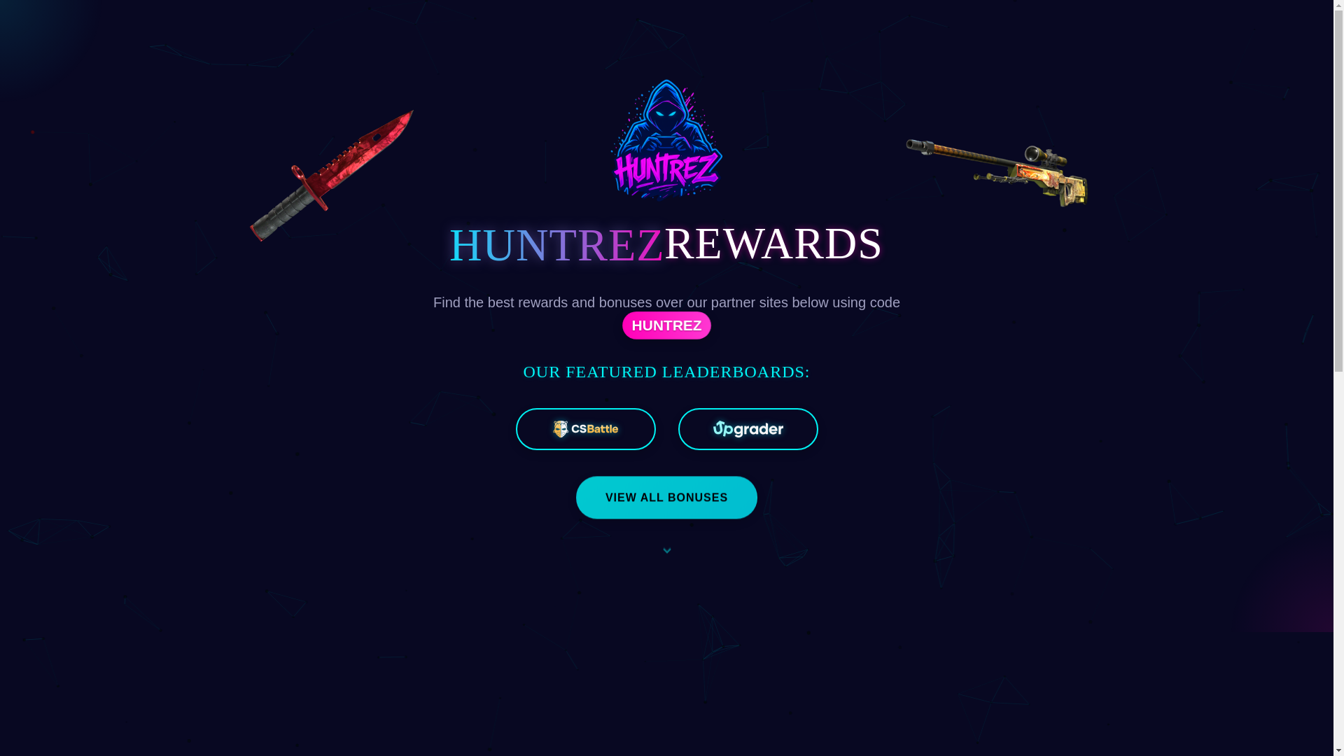 website screenshot of https://huntrez-rewards.pages.dev/