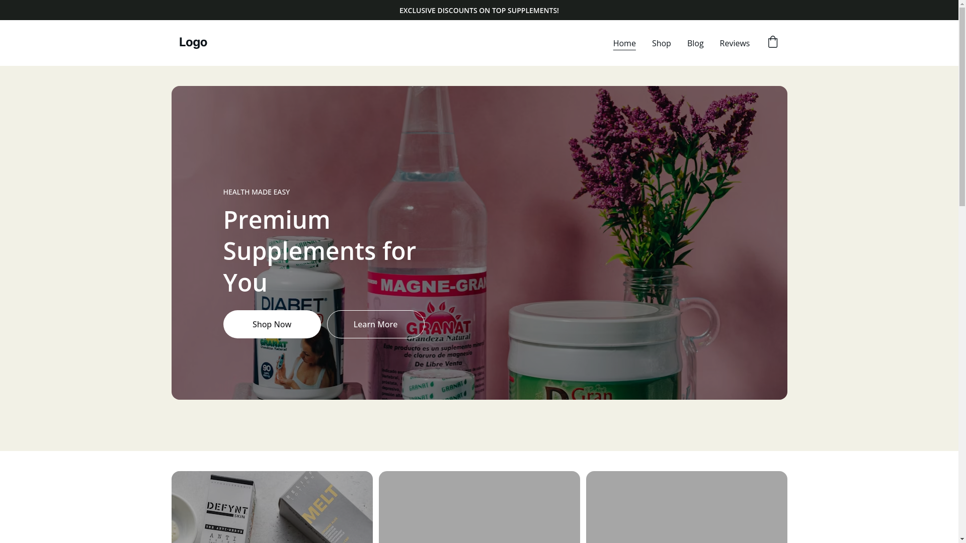 website screenshot of https://qualitysupplements4you.com/