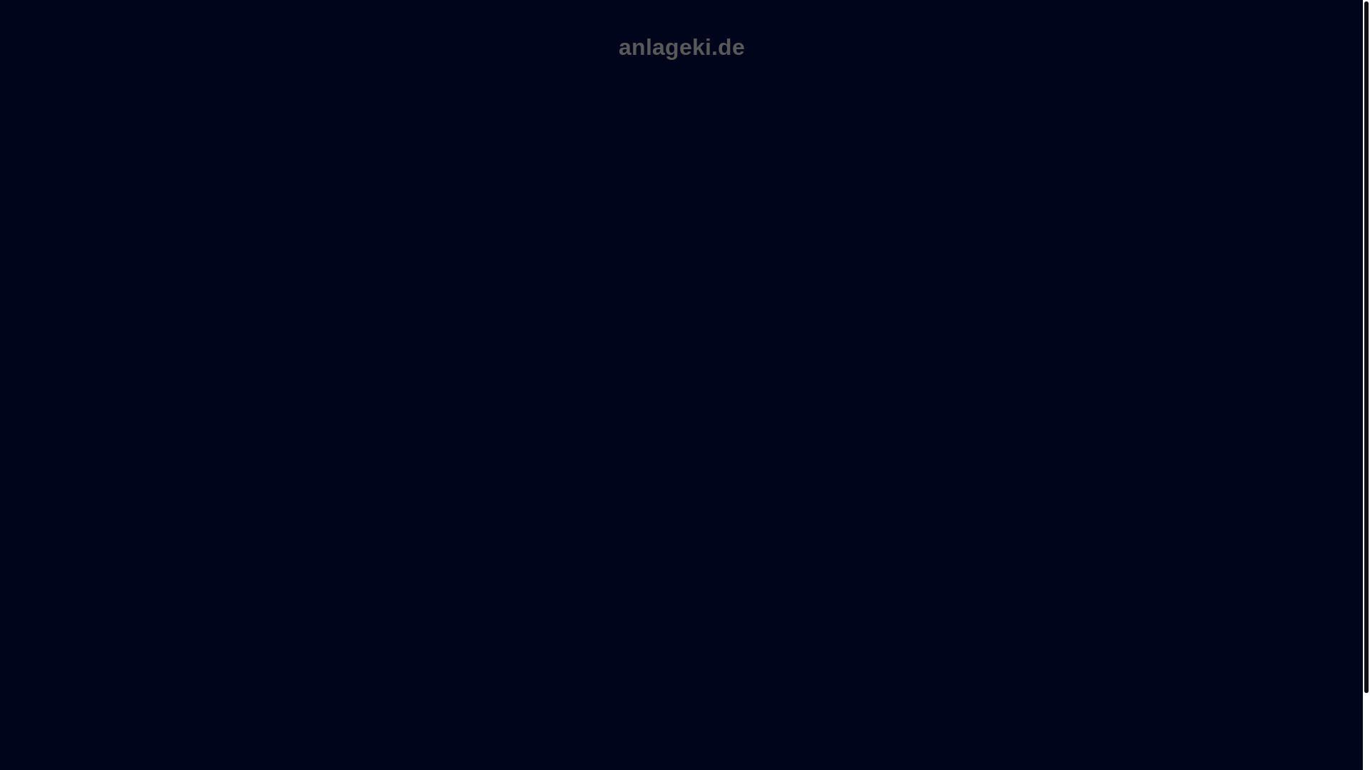 website screenshot of https://anlageki.de/