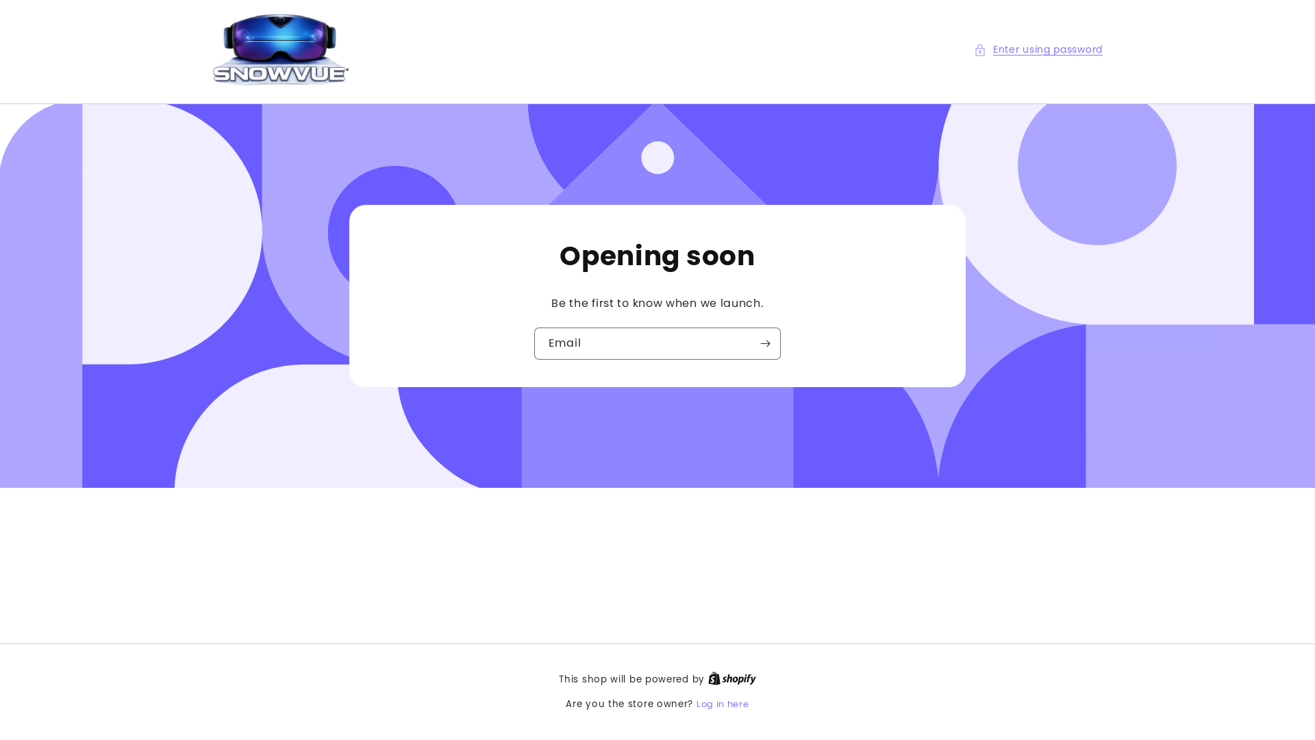 website screenshot of https://thesnowvue.com/