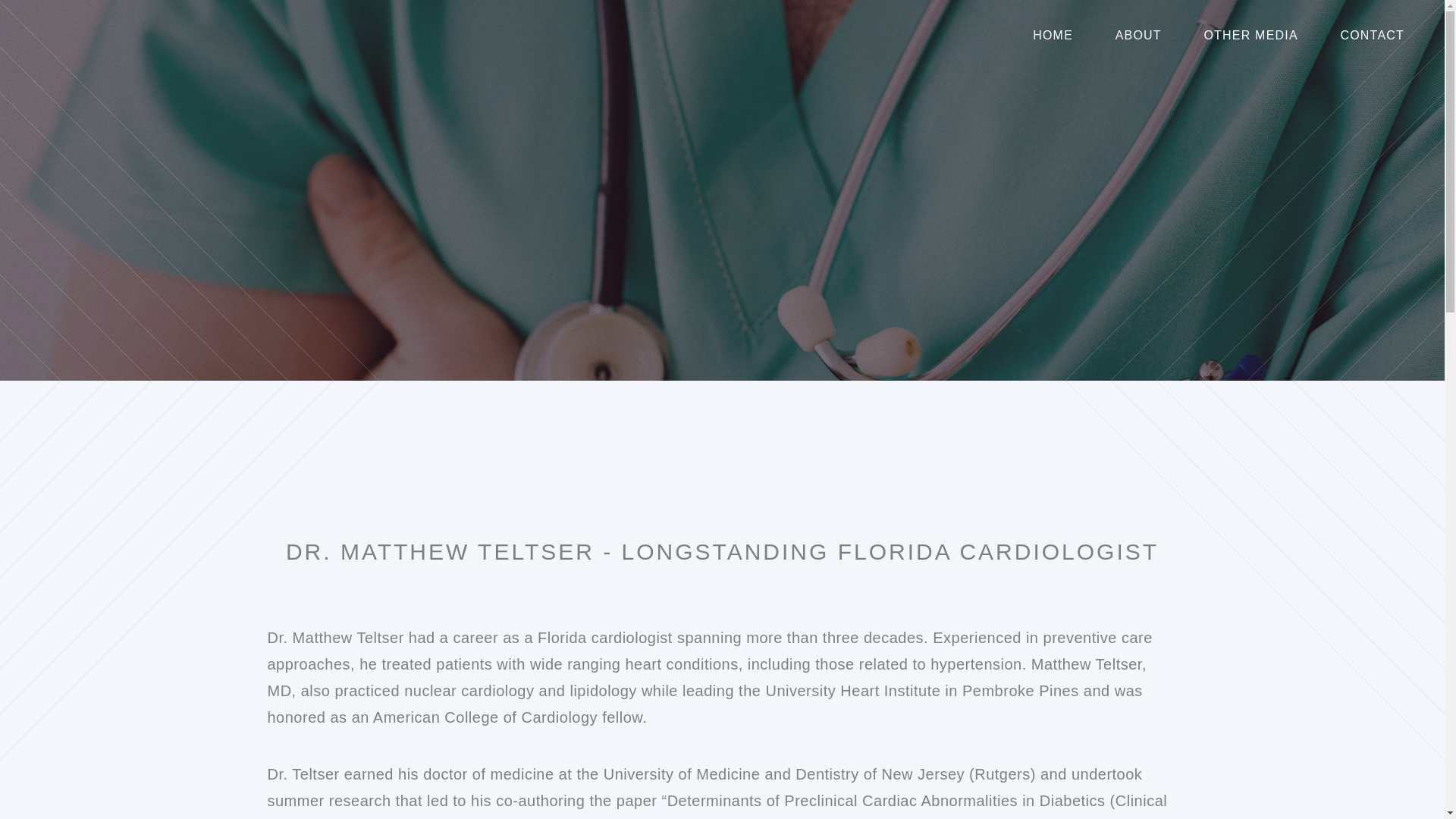 website screenshot of https://aboutmatthewteltser.com/