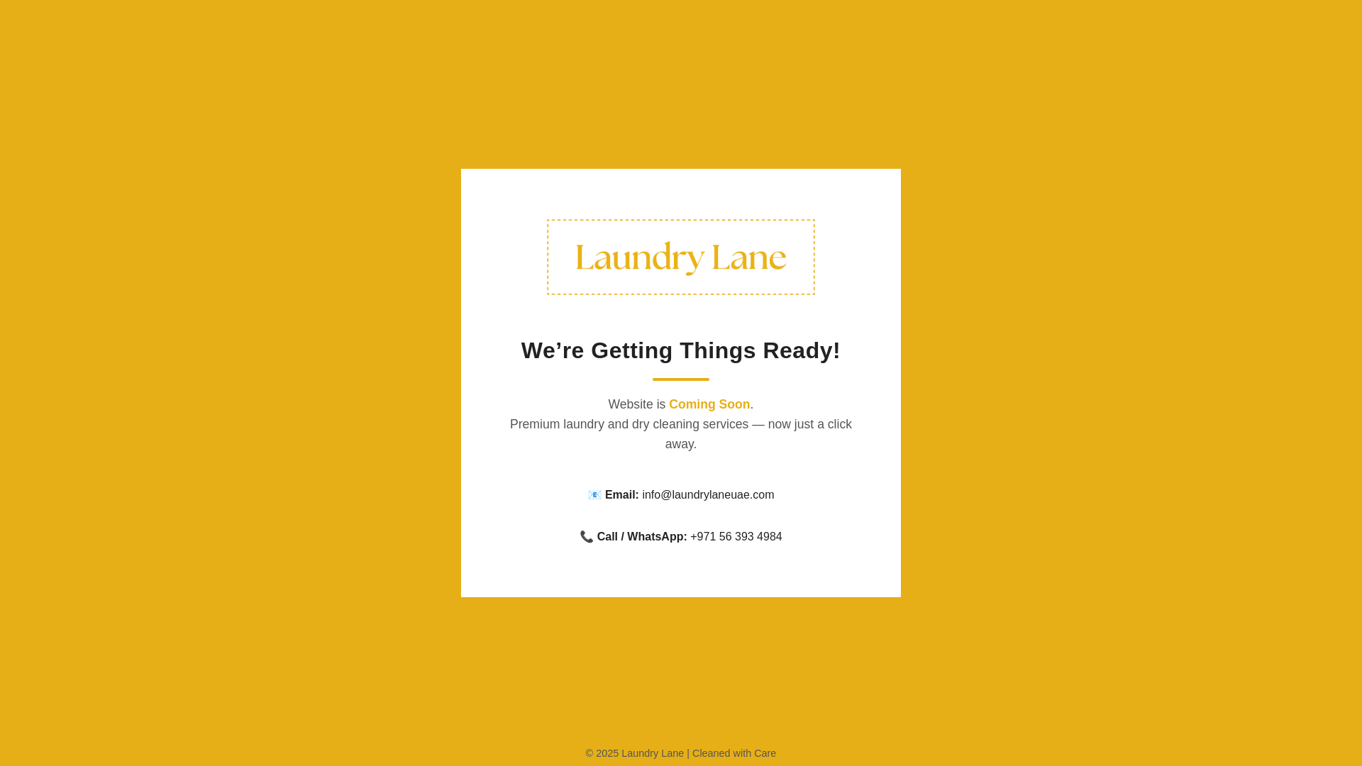 website screenshot of https://laundrylane.pages.dev/