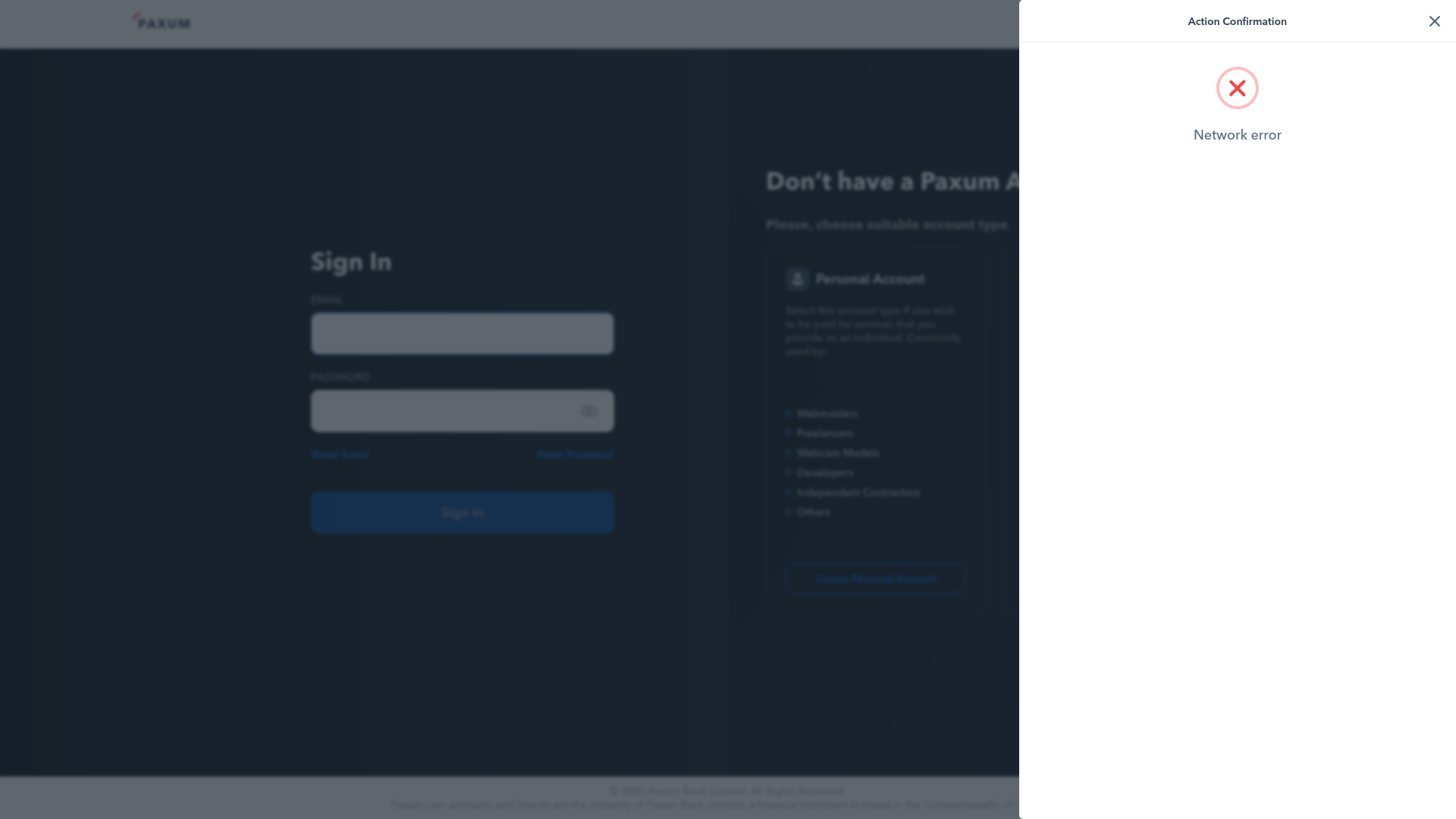website screenshot of https://paxum-spa-4625-preview.pages.dev/
