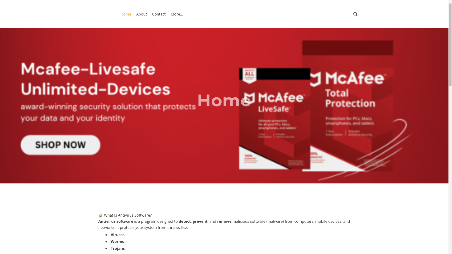 website screenshot of https://visit-antivirus-polp.pages.dev/