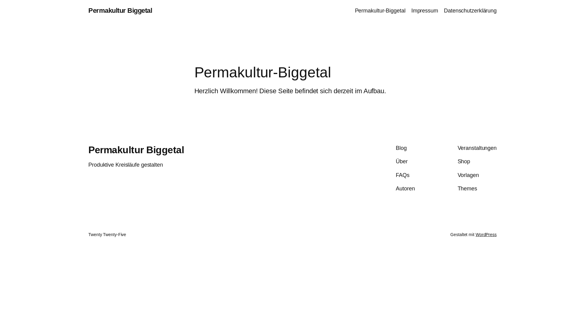 website screenshot of https://naturgarten-biggetal.de/