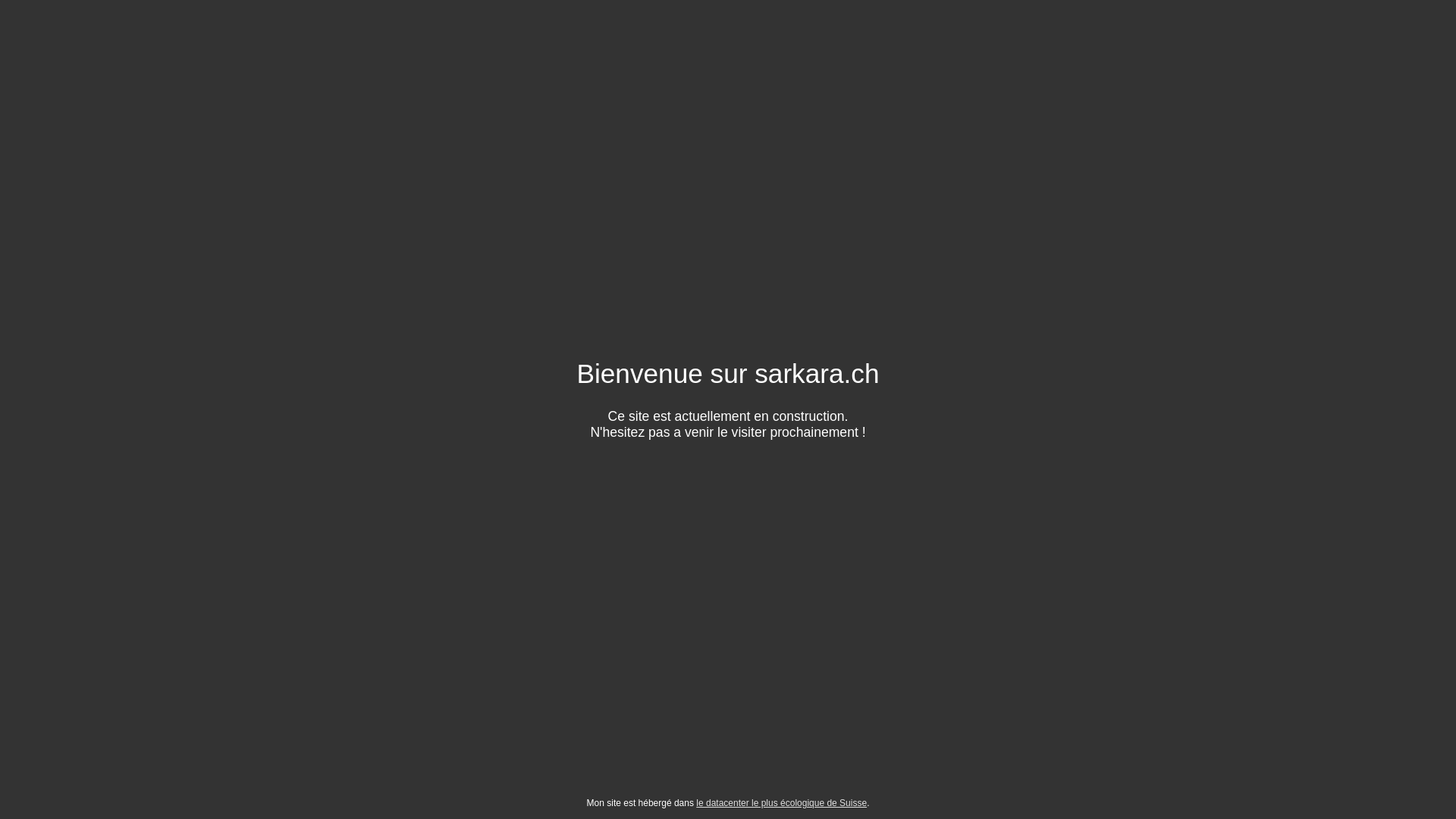 website screenshot of https://sarkara.ch/