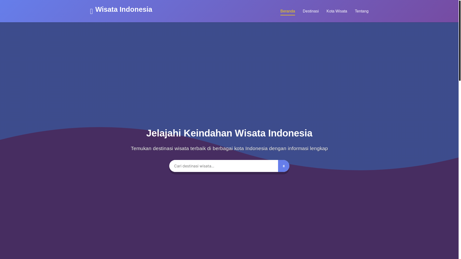 website screenshot of https://tempat-wisata.pages.dev/