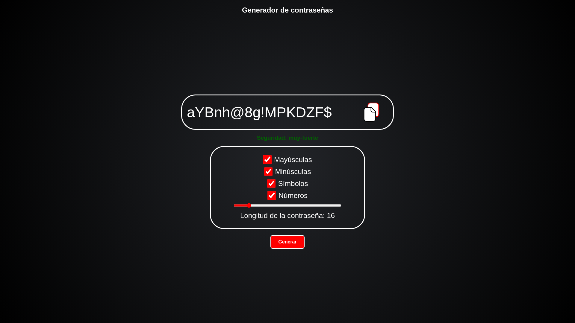 website screenshot of https://generadordeclaves.pages.dev/