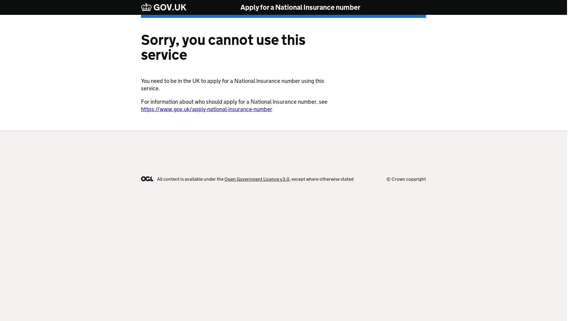 website screenshot of https://www.apply-national-insurance-number.service.gov.uk/apply/welcome