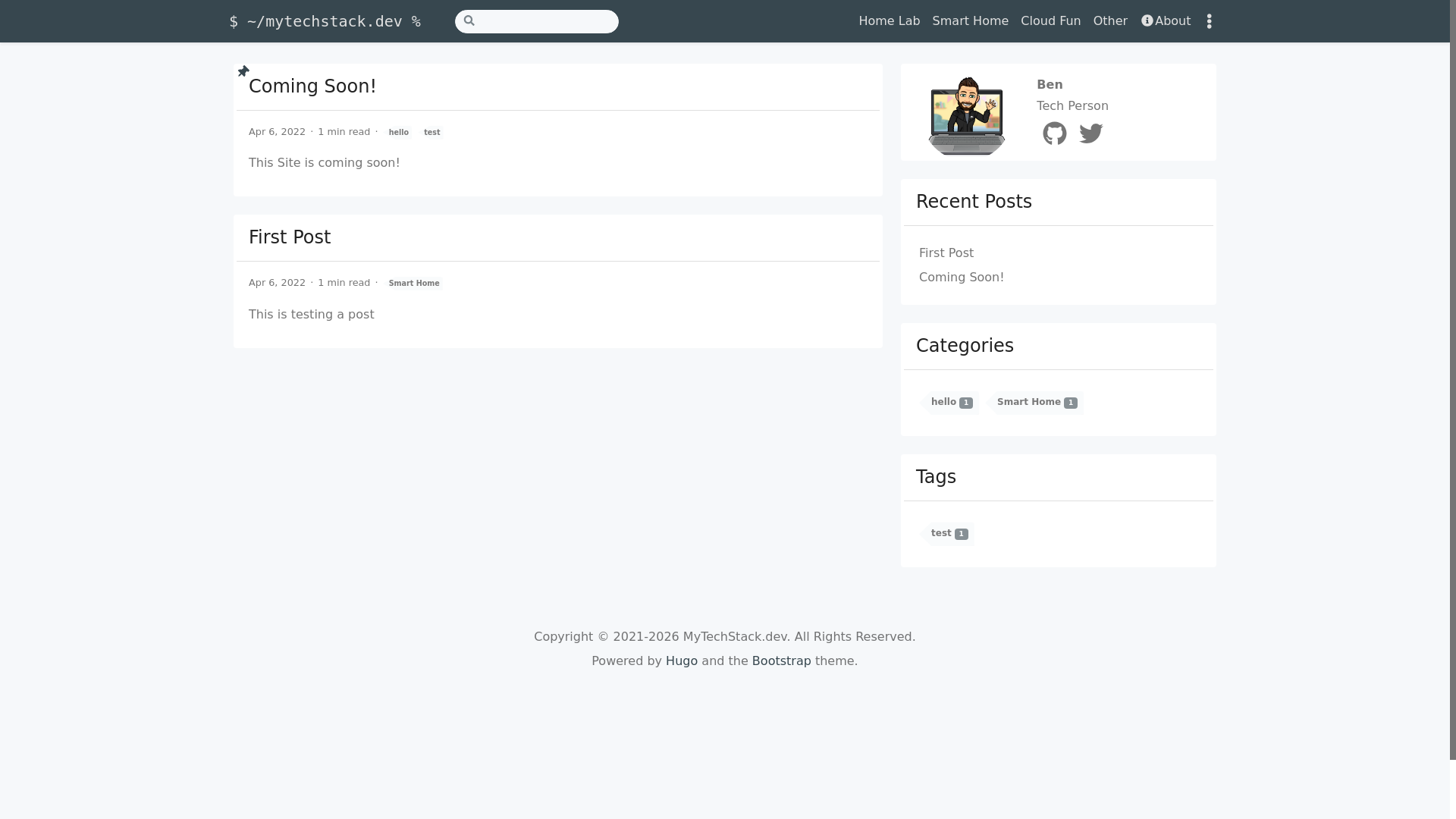 website screenshot of https://mytechstack-dev.pages.dev/