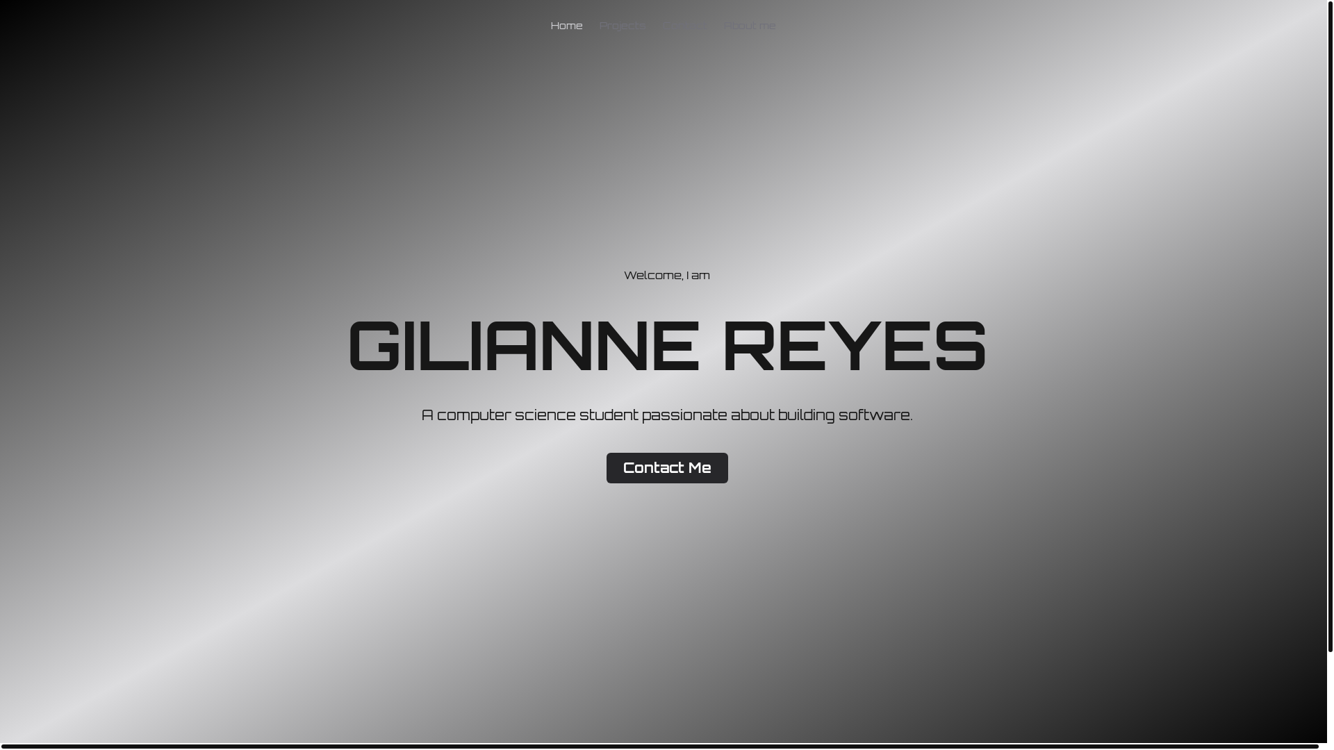website screenshot of https://giliannereyes.com/