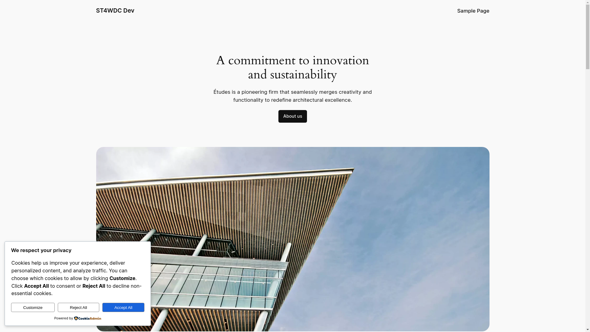 website screenshot of https://st4wdcdev.com.au/